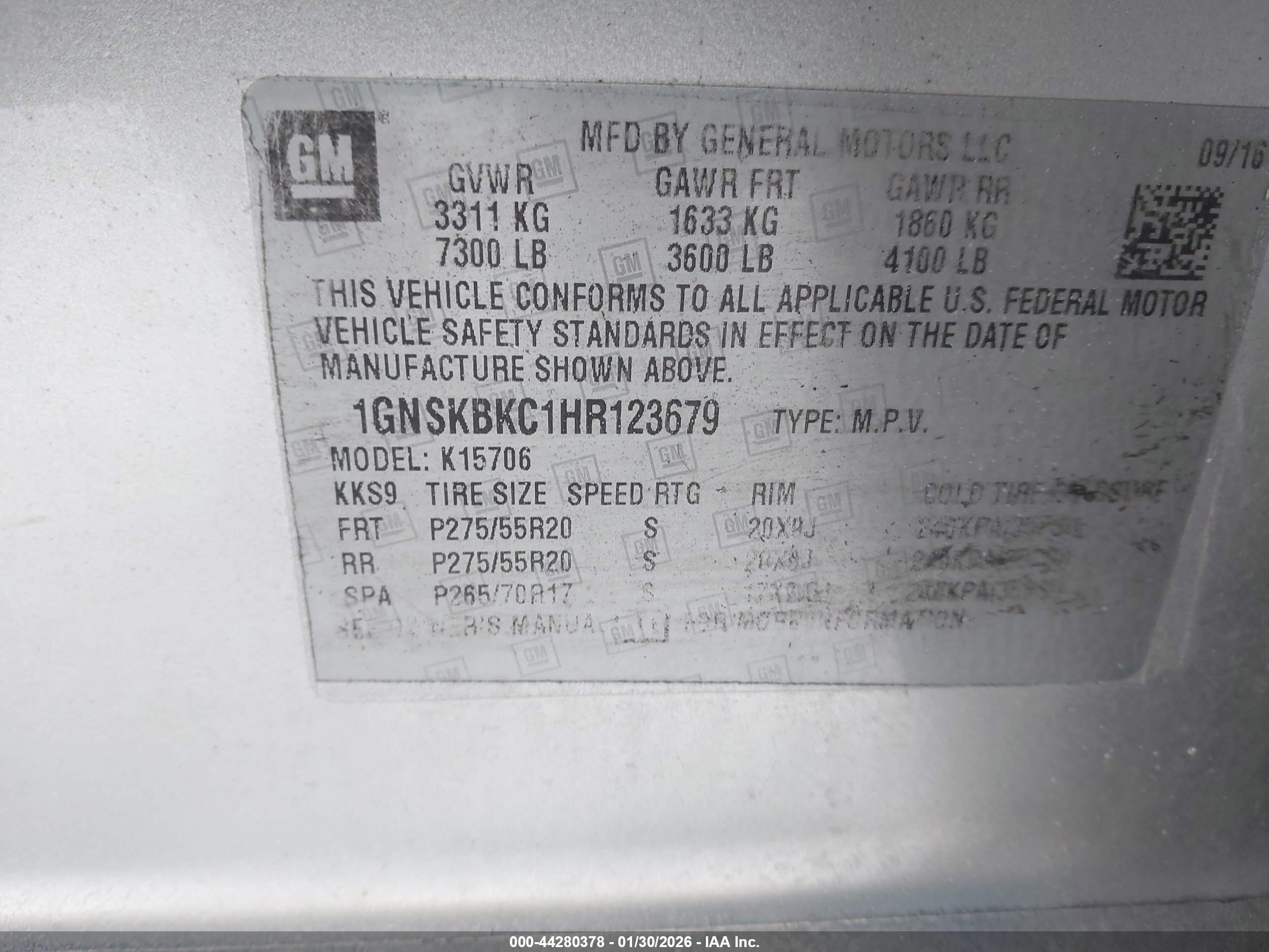CHEVROLET TAHOE image 9