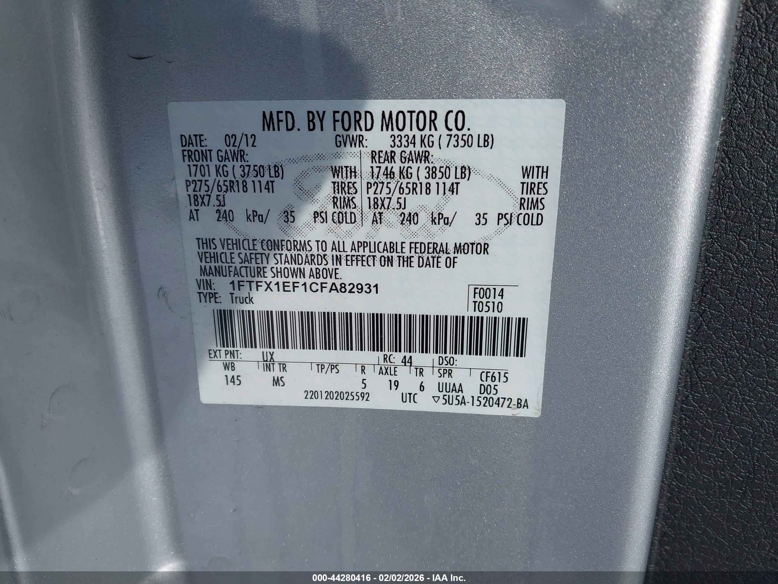 FORD F-150 image 9
