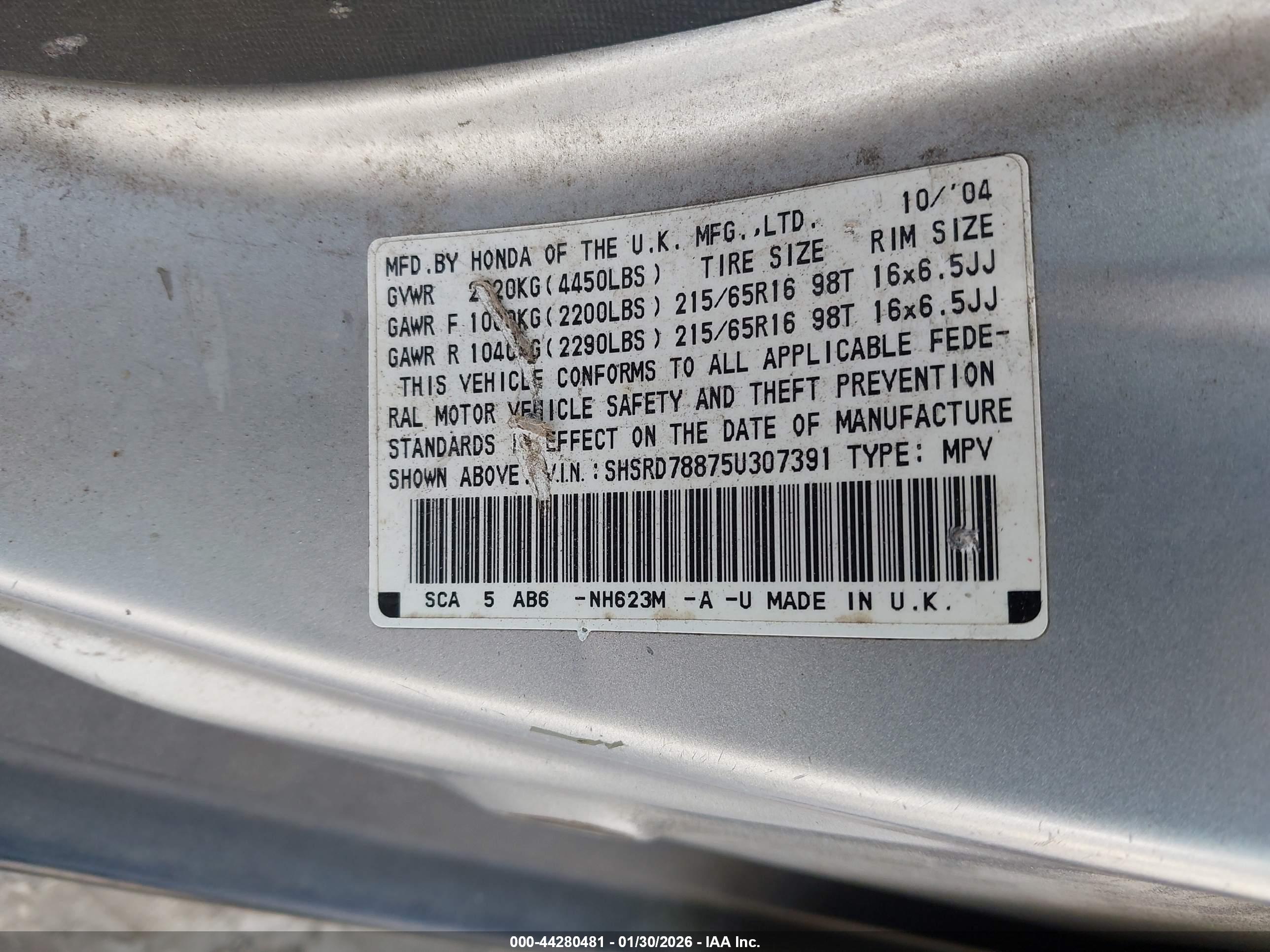 HONDA CR-V image 9
