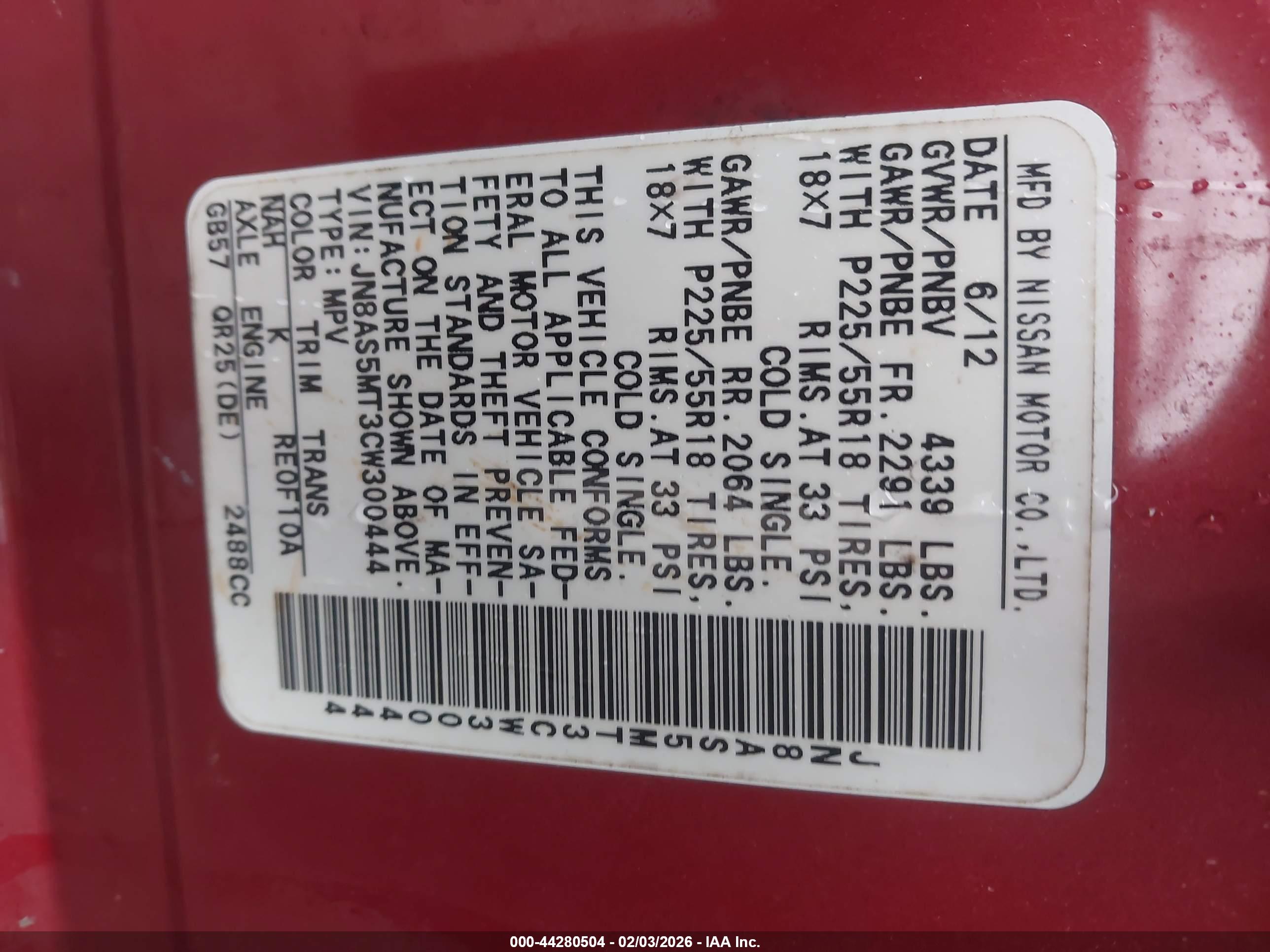 NISSAN ROGUE image 9