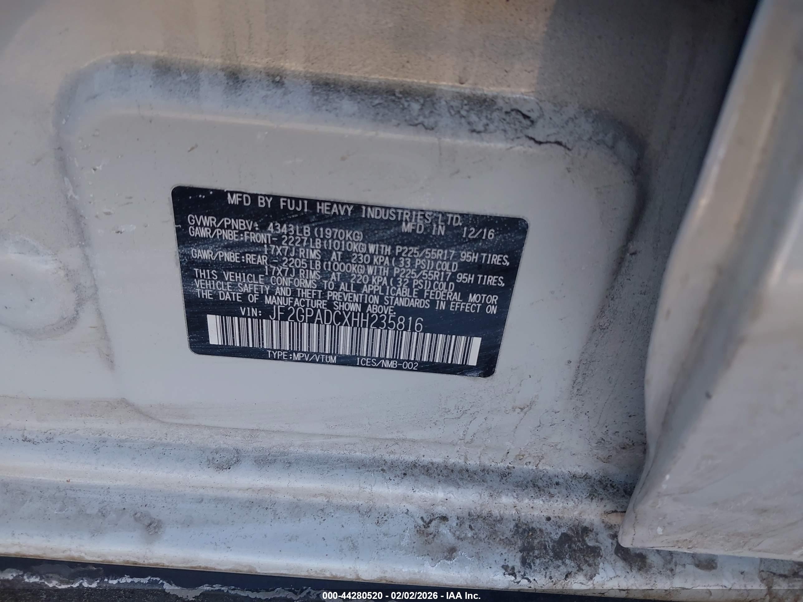 SUBARU CROSSTREK image 9