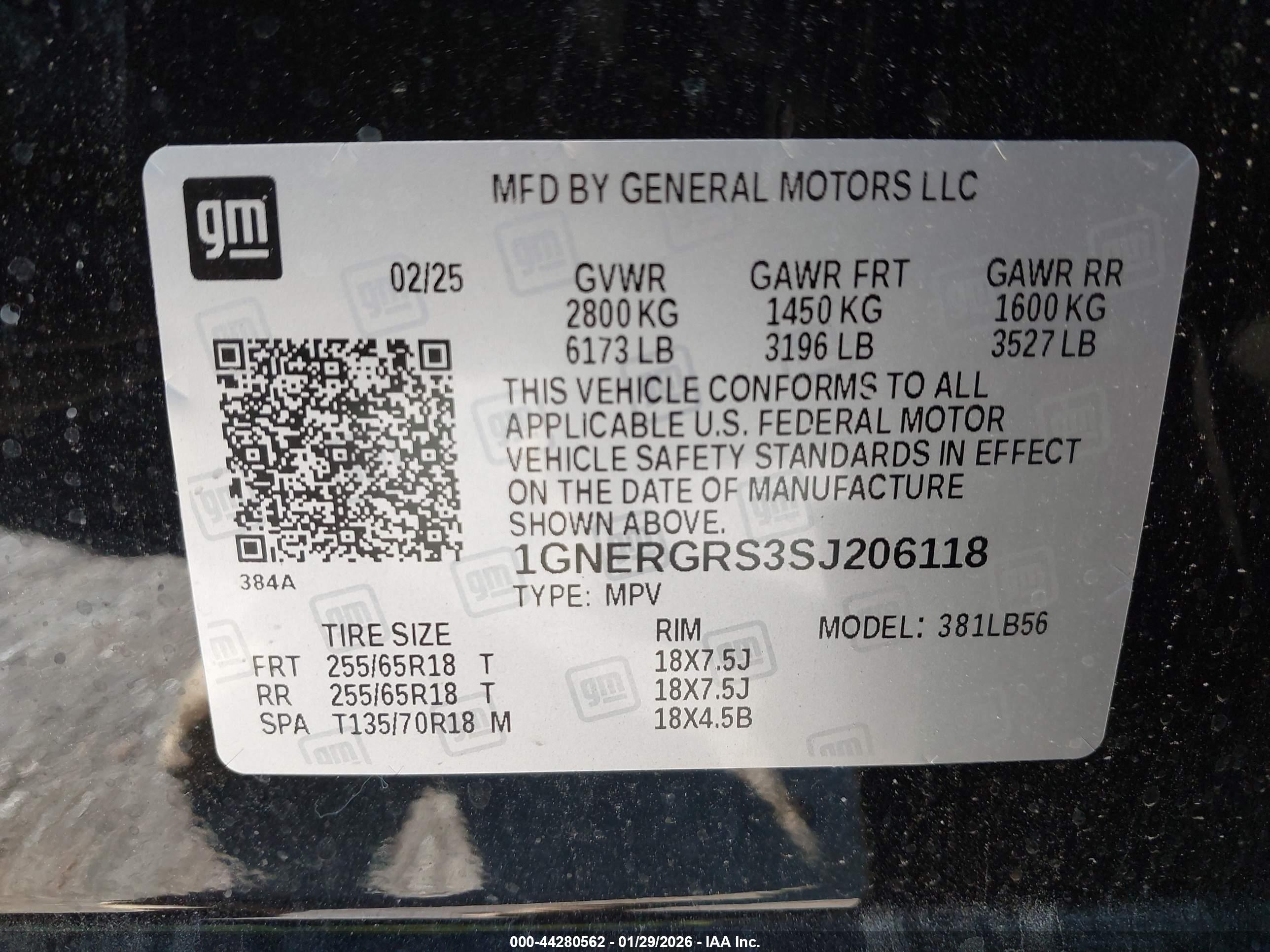 CHEVROLET TRAVERSE image 9