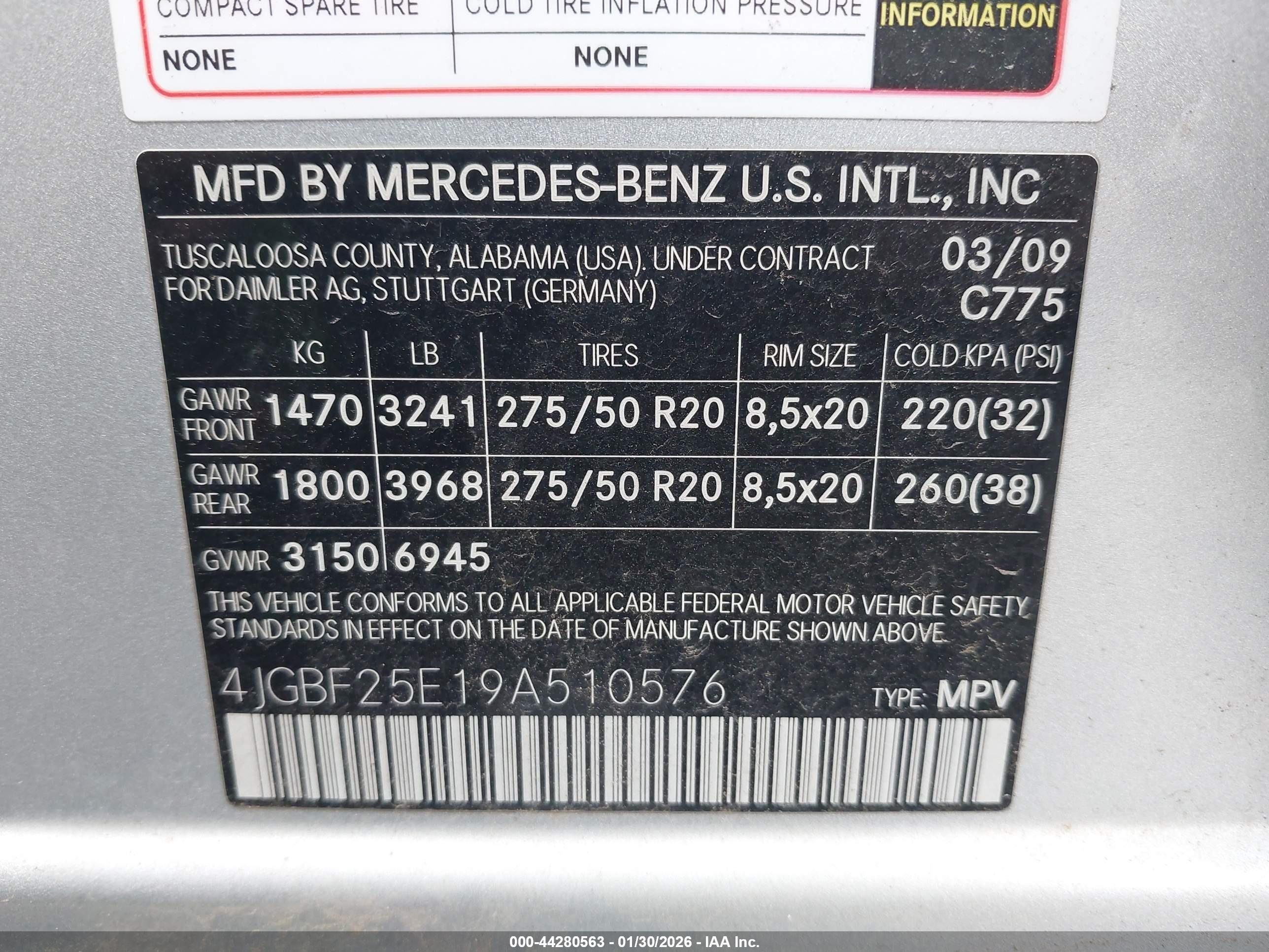 MERCEDES-BENZ GL image 9