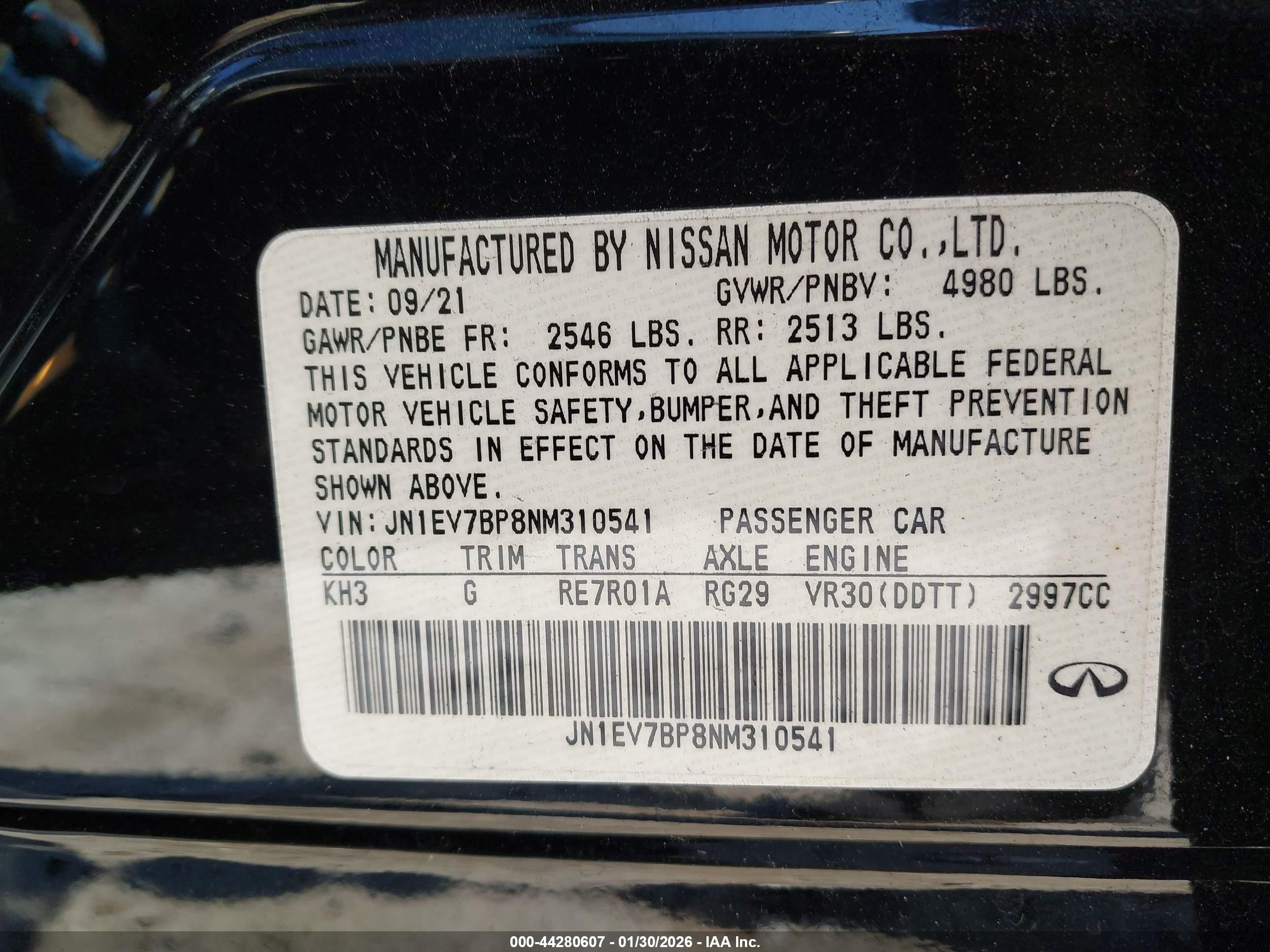 INFINITI Q50 image 9