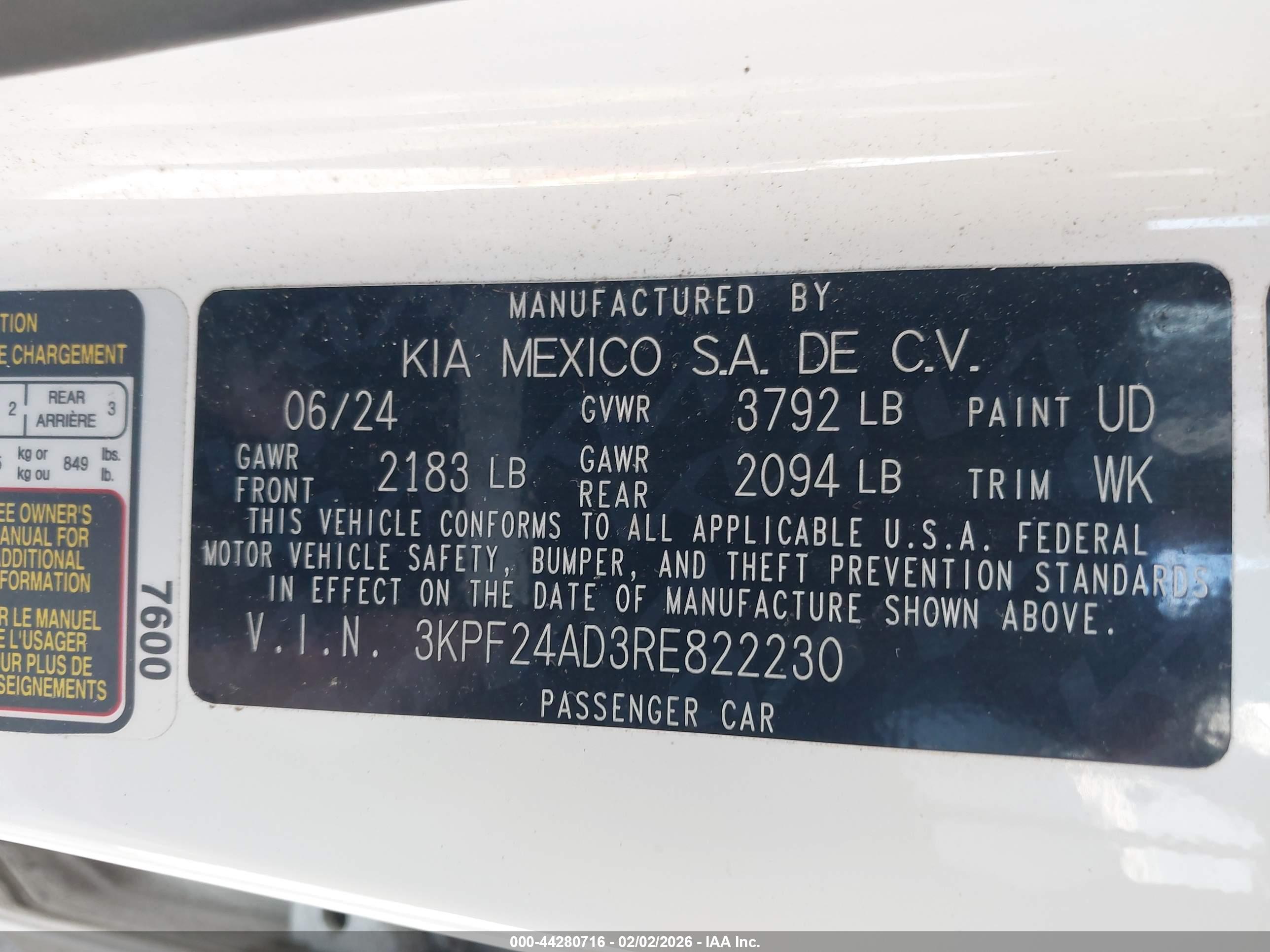 KIA FORTE image 9