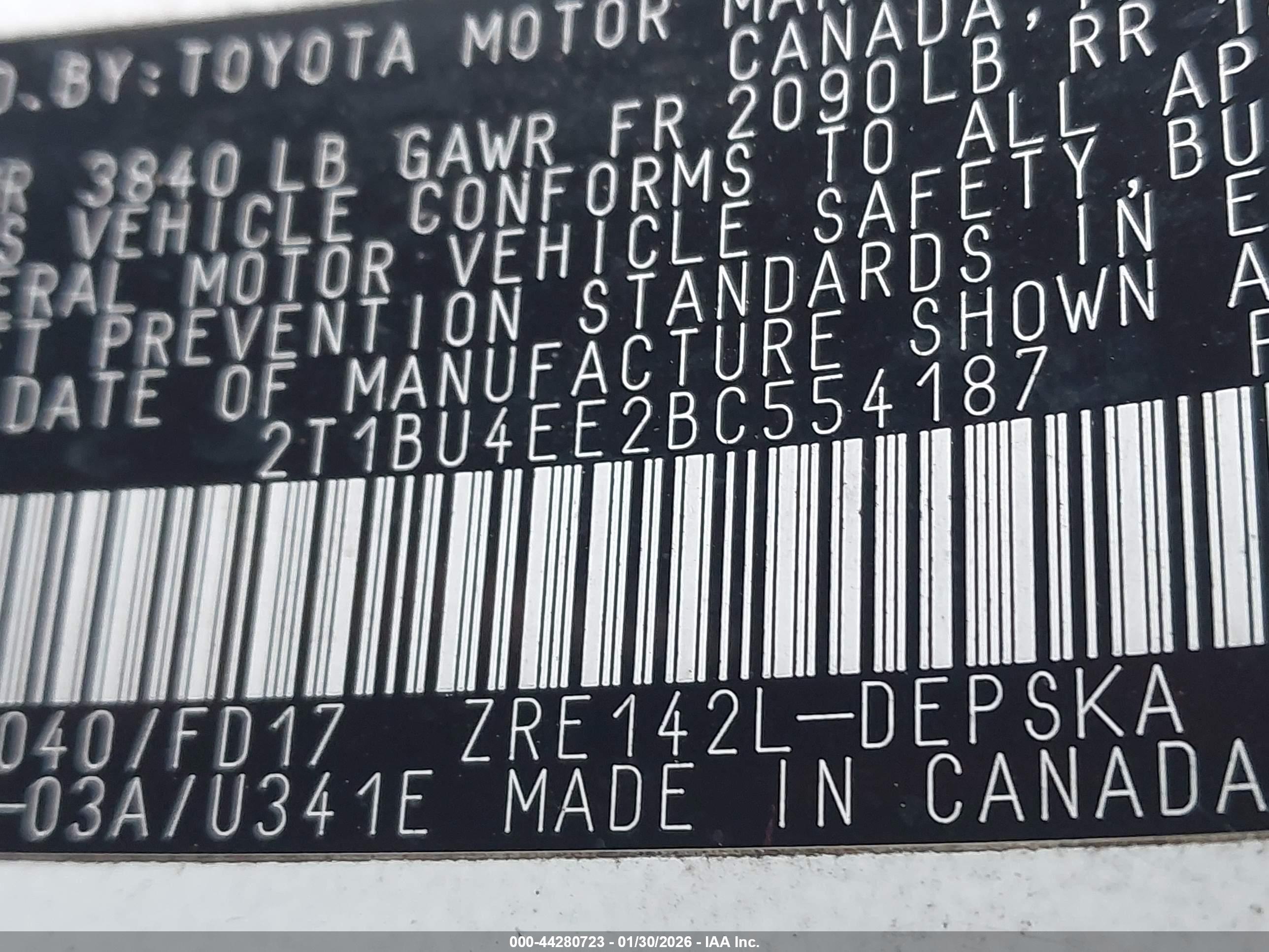 TOYOTA COROLLA image 9
