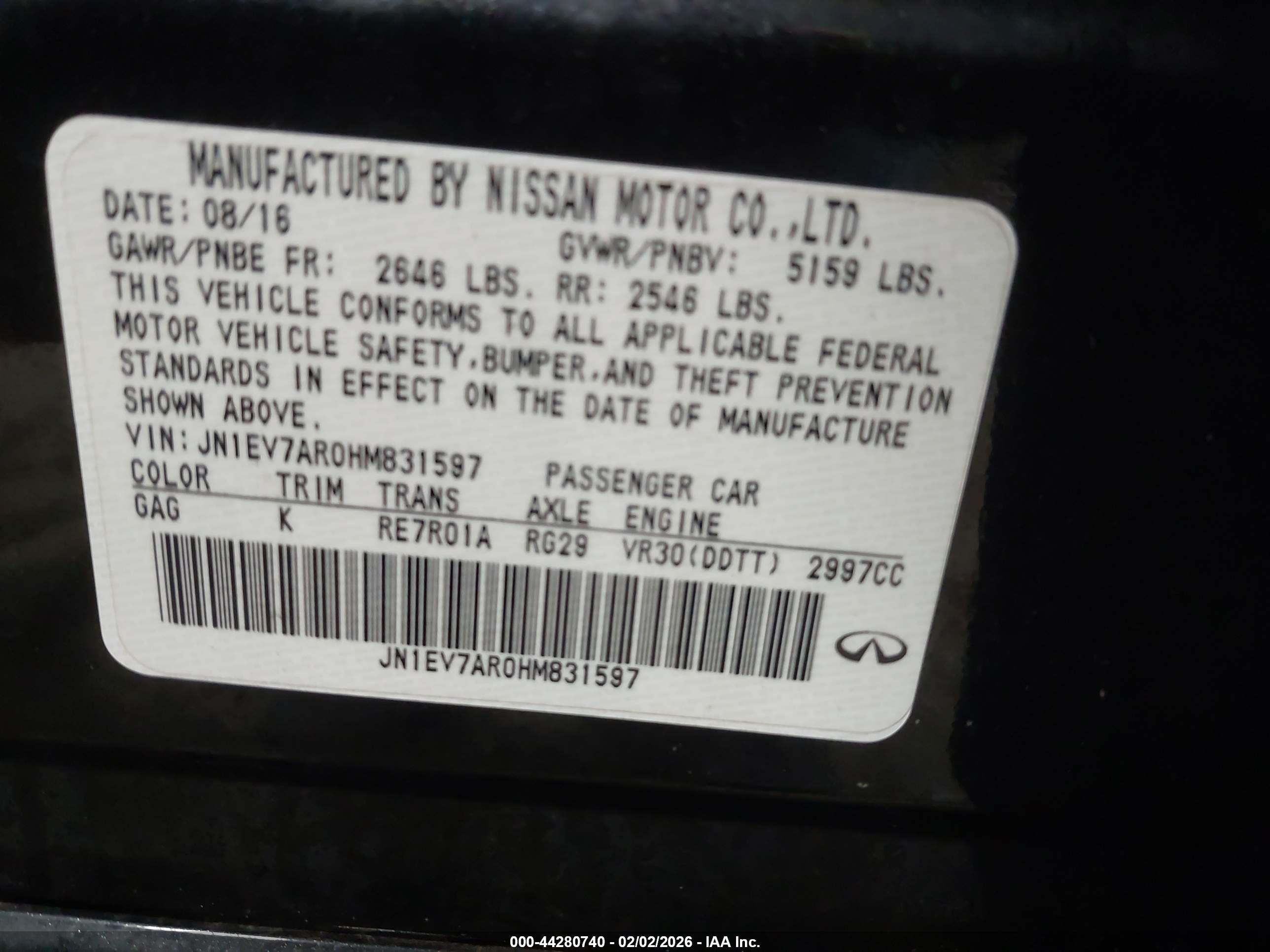 INFINITI Q50 image 9