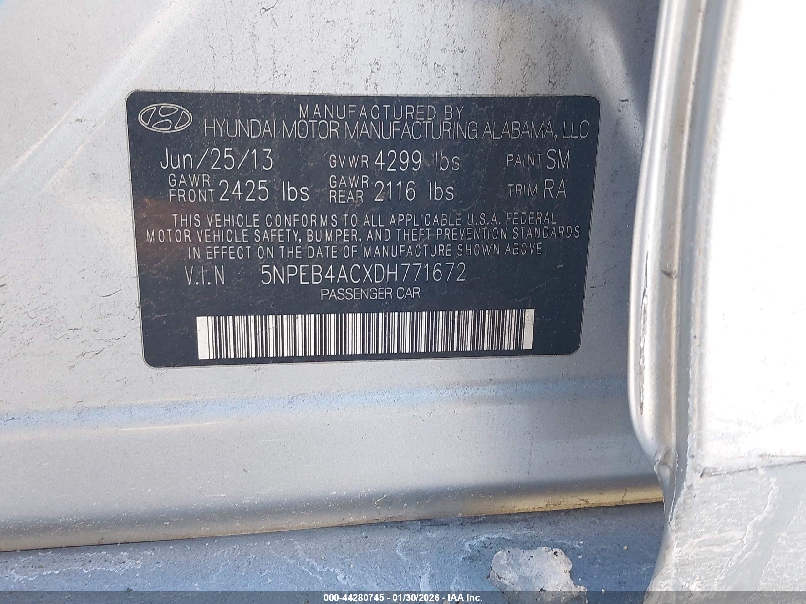 HYUNDAI SONATA image 9