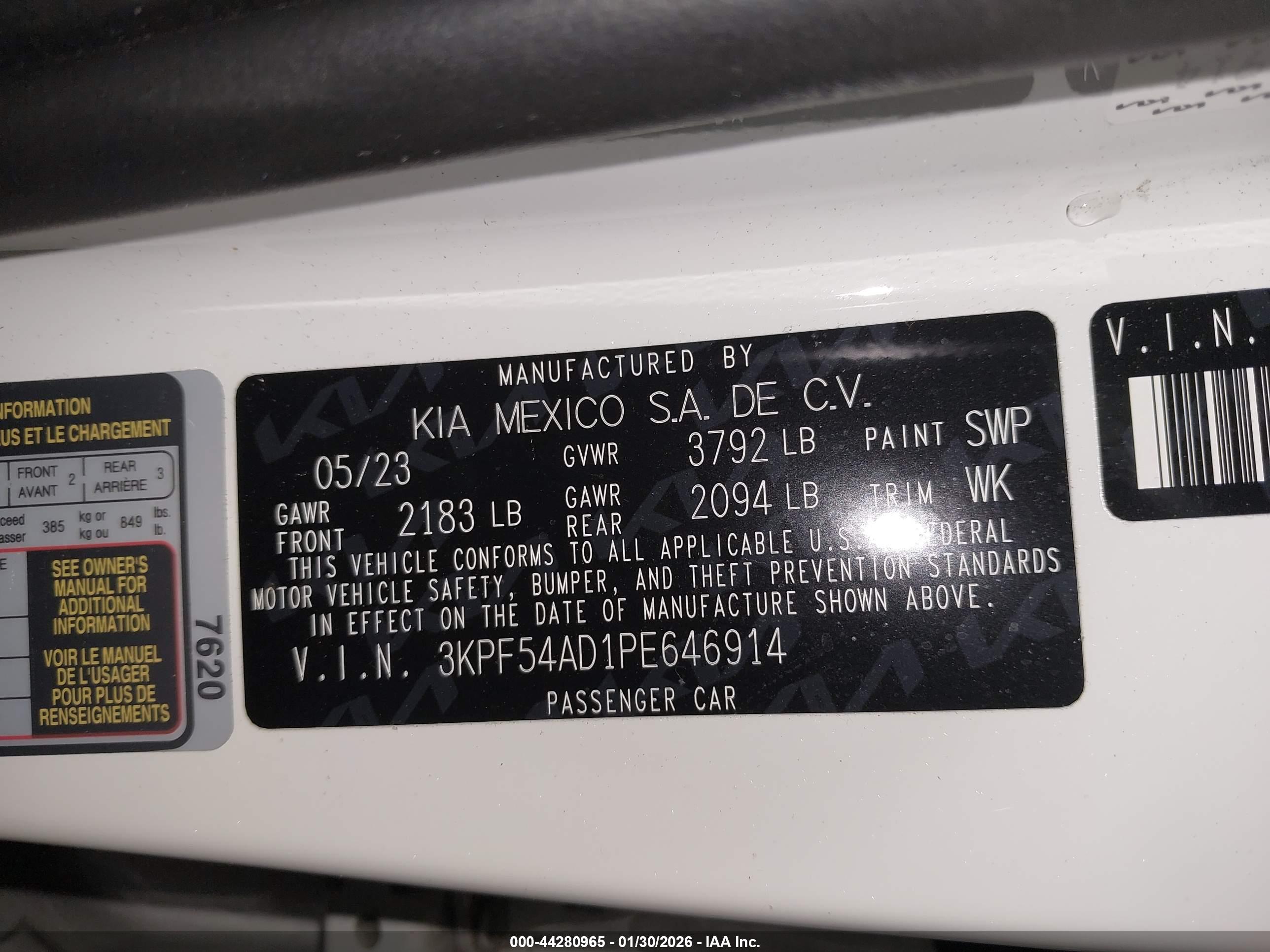 KIA FORTE image 9
