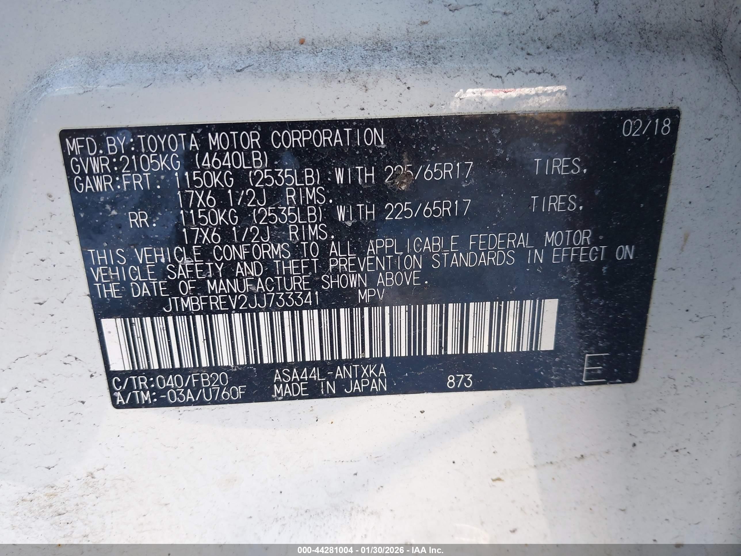 TOYOTA RAV4 image 9