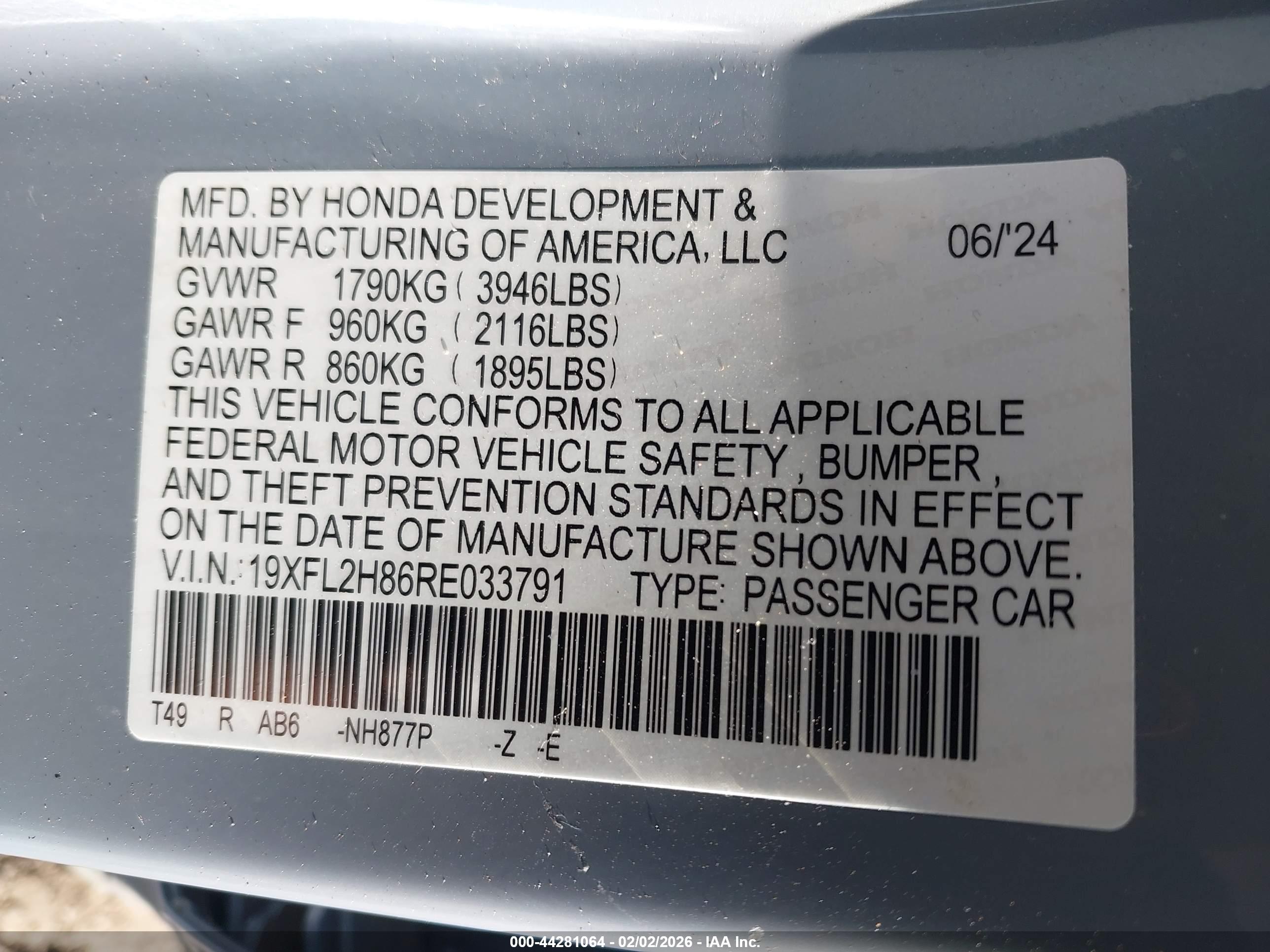 HONDA CIVIC image 9