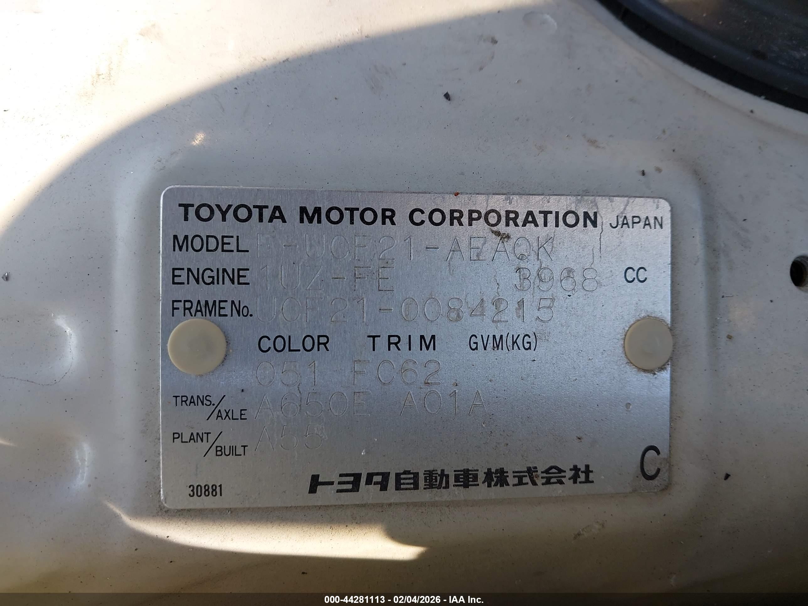 TOYOTA CELSIOR image 9