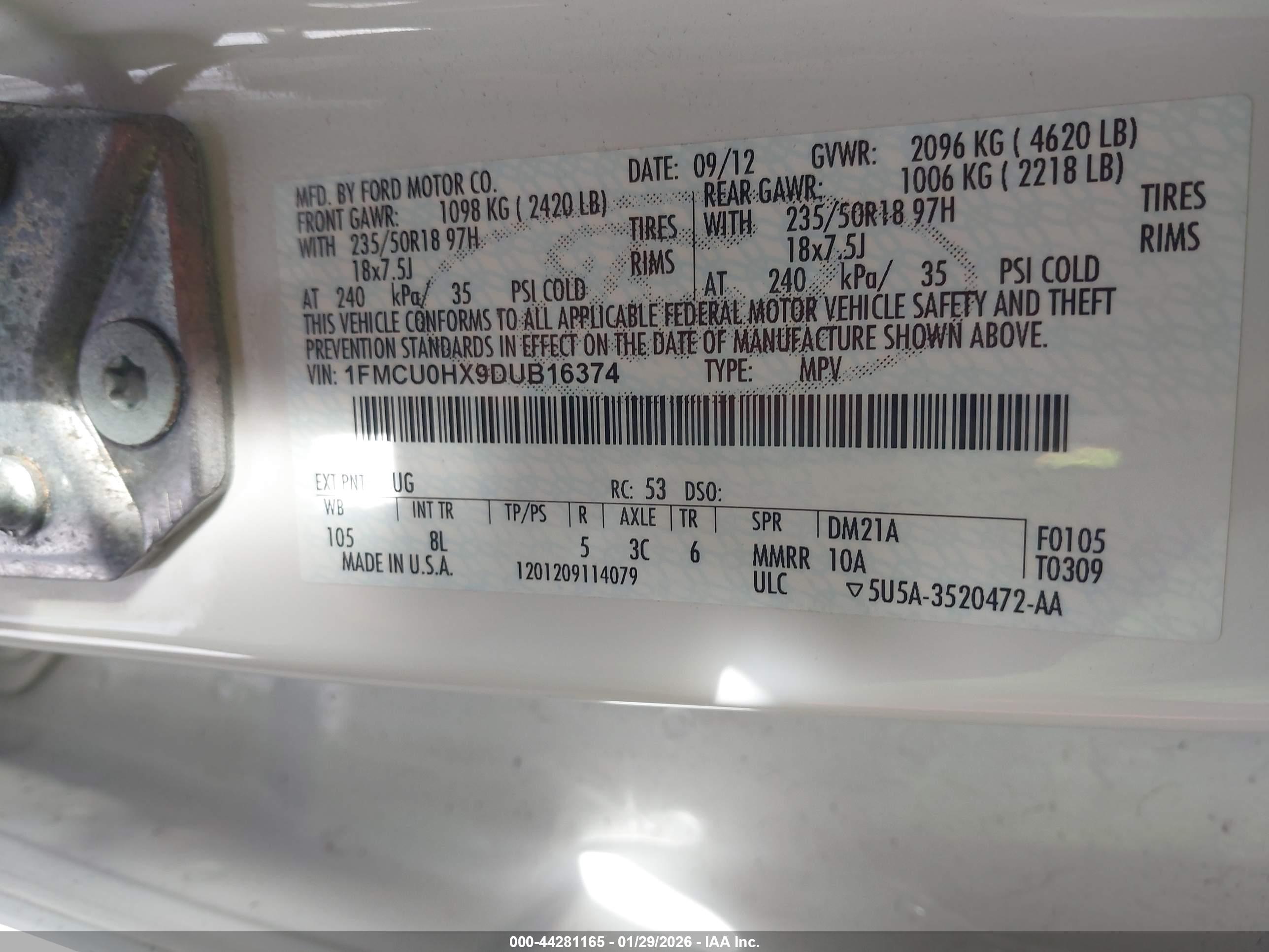 FORD ESCAPE image 9