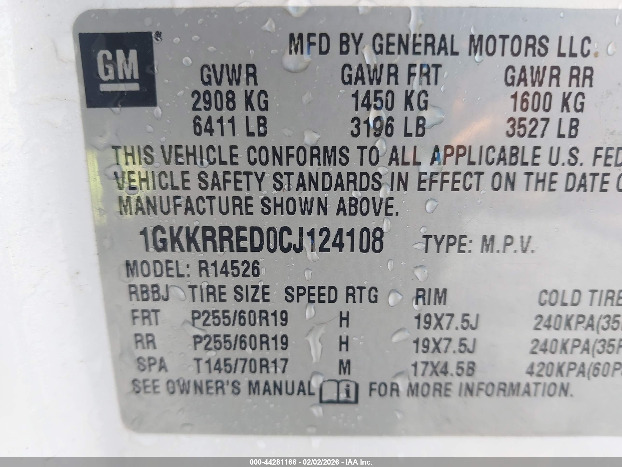 GMC ACADIA image 9