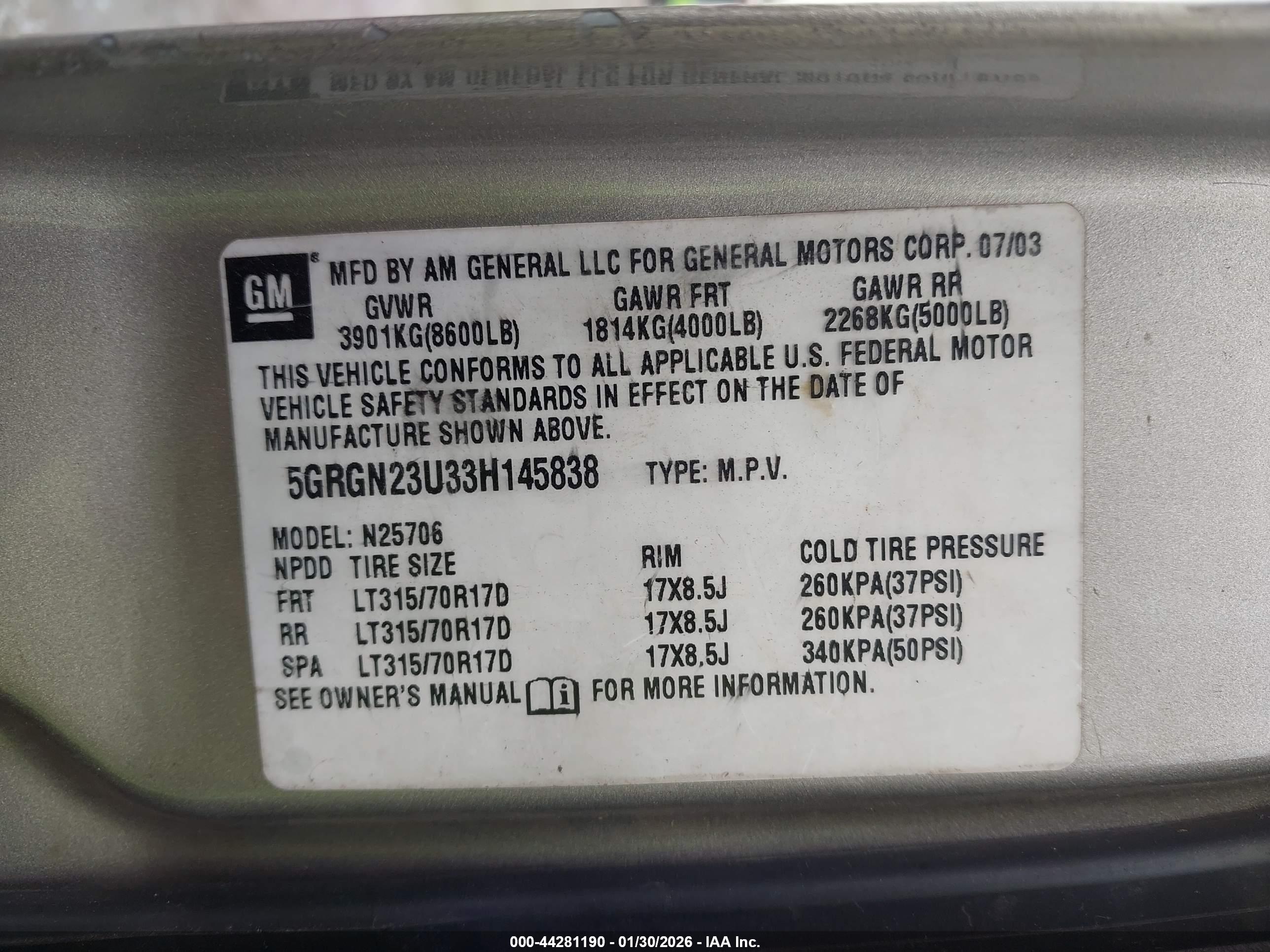 HUMMER H2 image 9