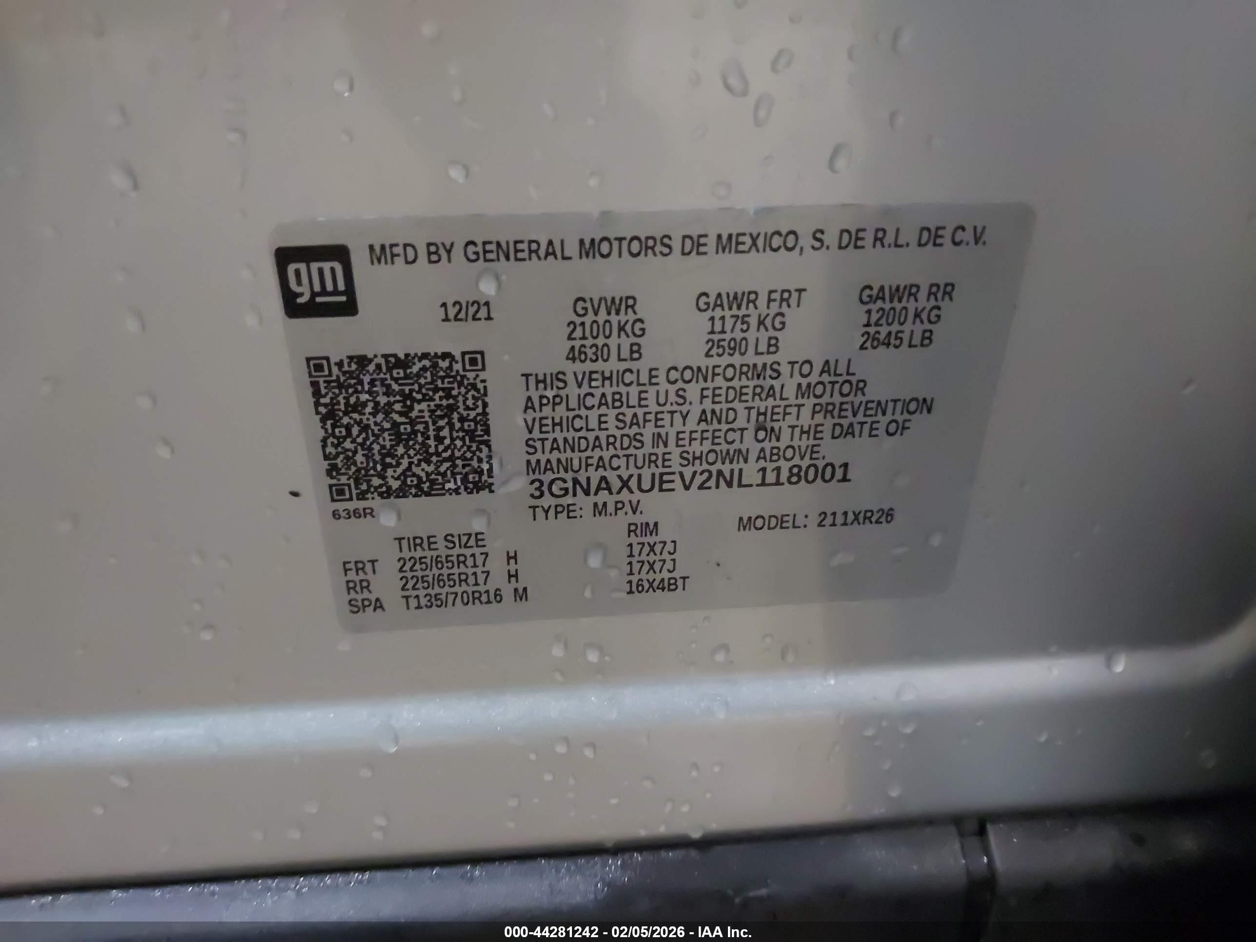 CHEVROLET EQUINOX image 9