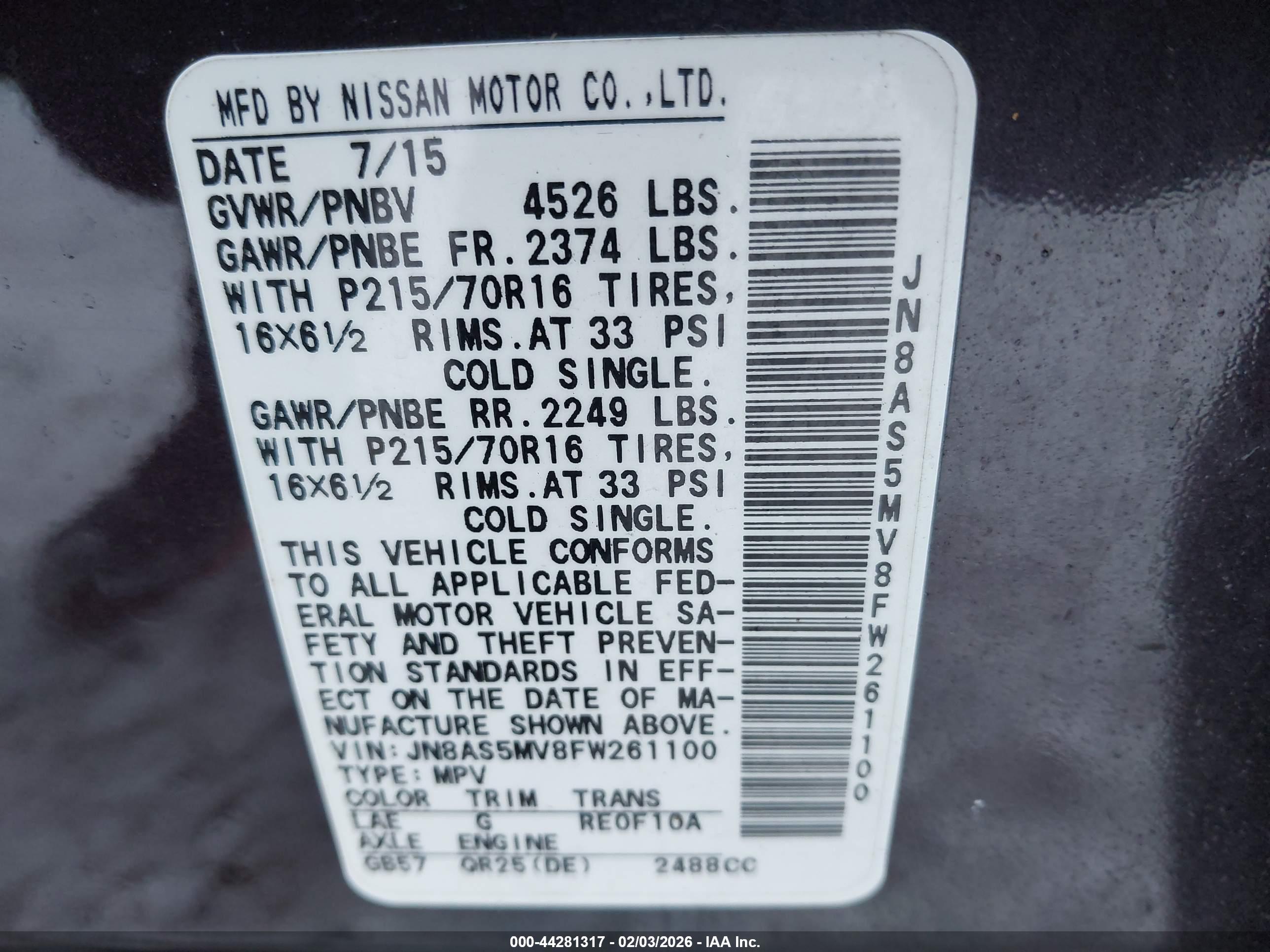 NISSAN ROGUE image 9