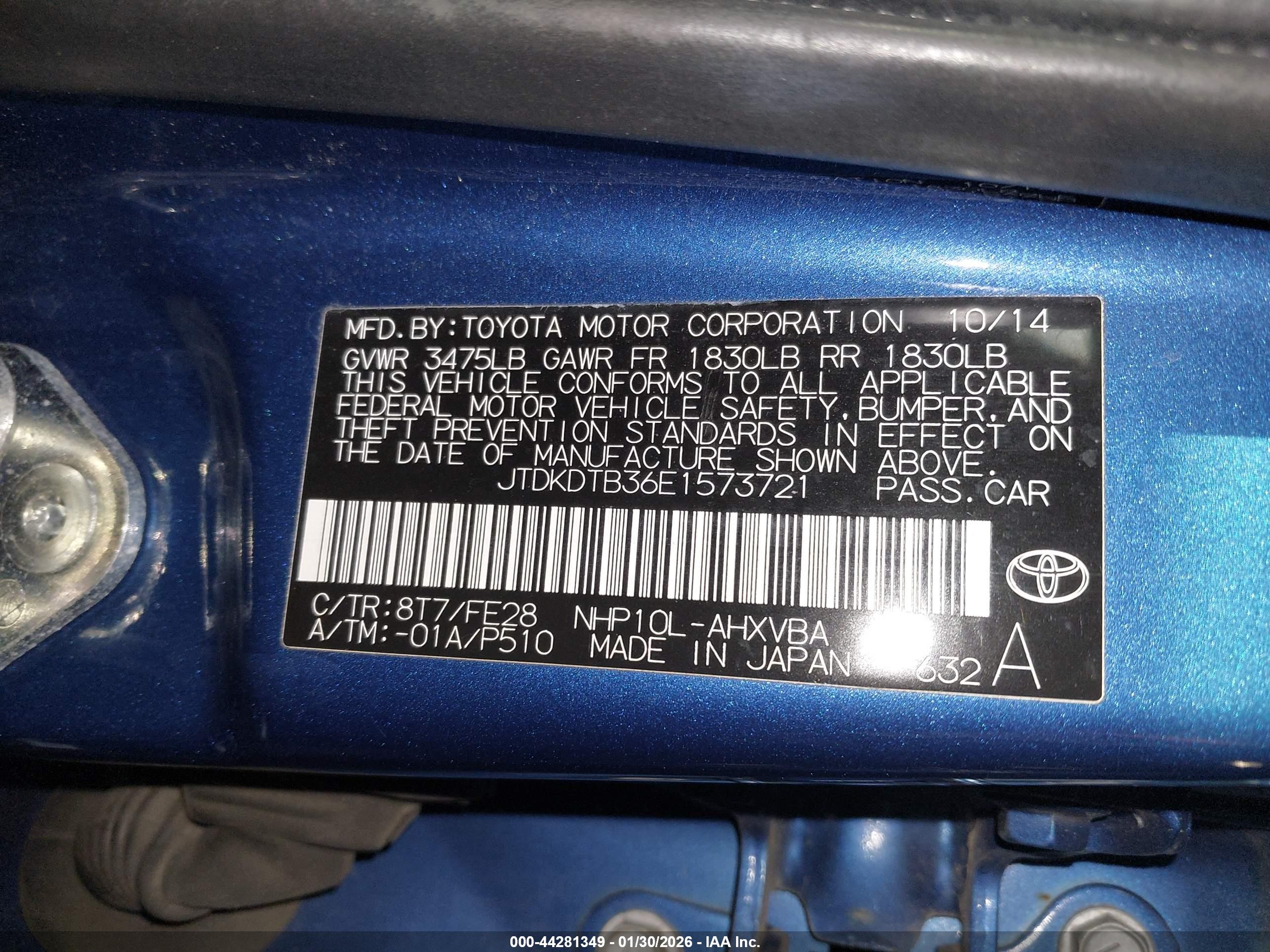 TOYOTA PRIUS image 9