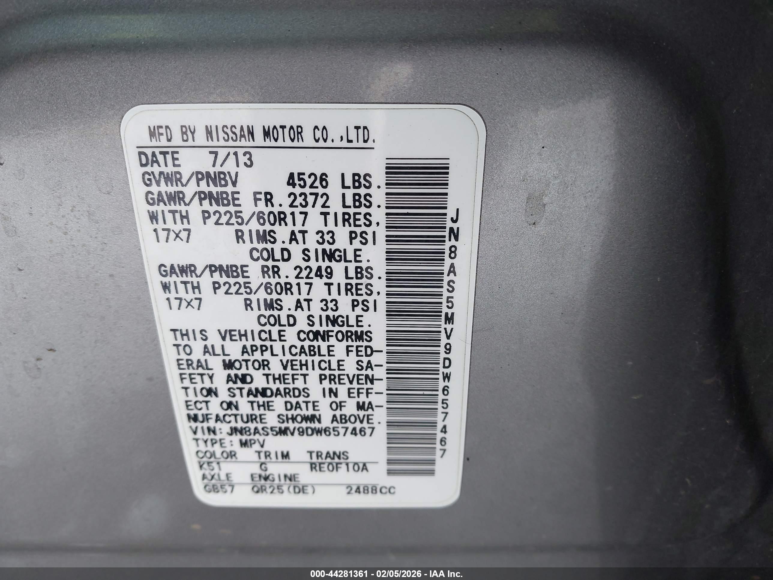 NISSAN ROGUE image 9