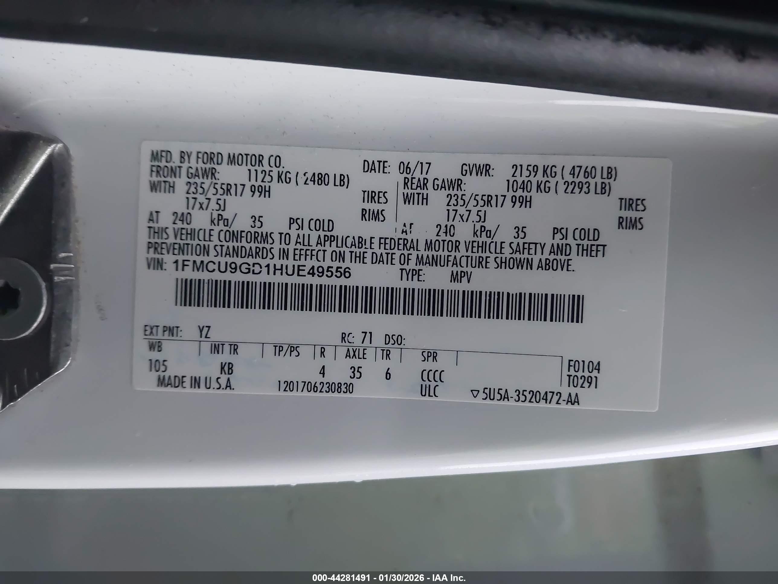 FORD ESCAPE image 9
