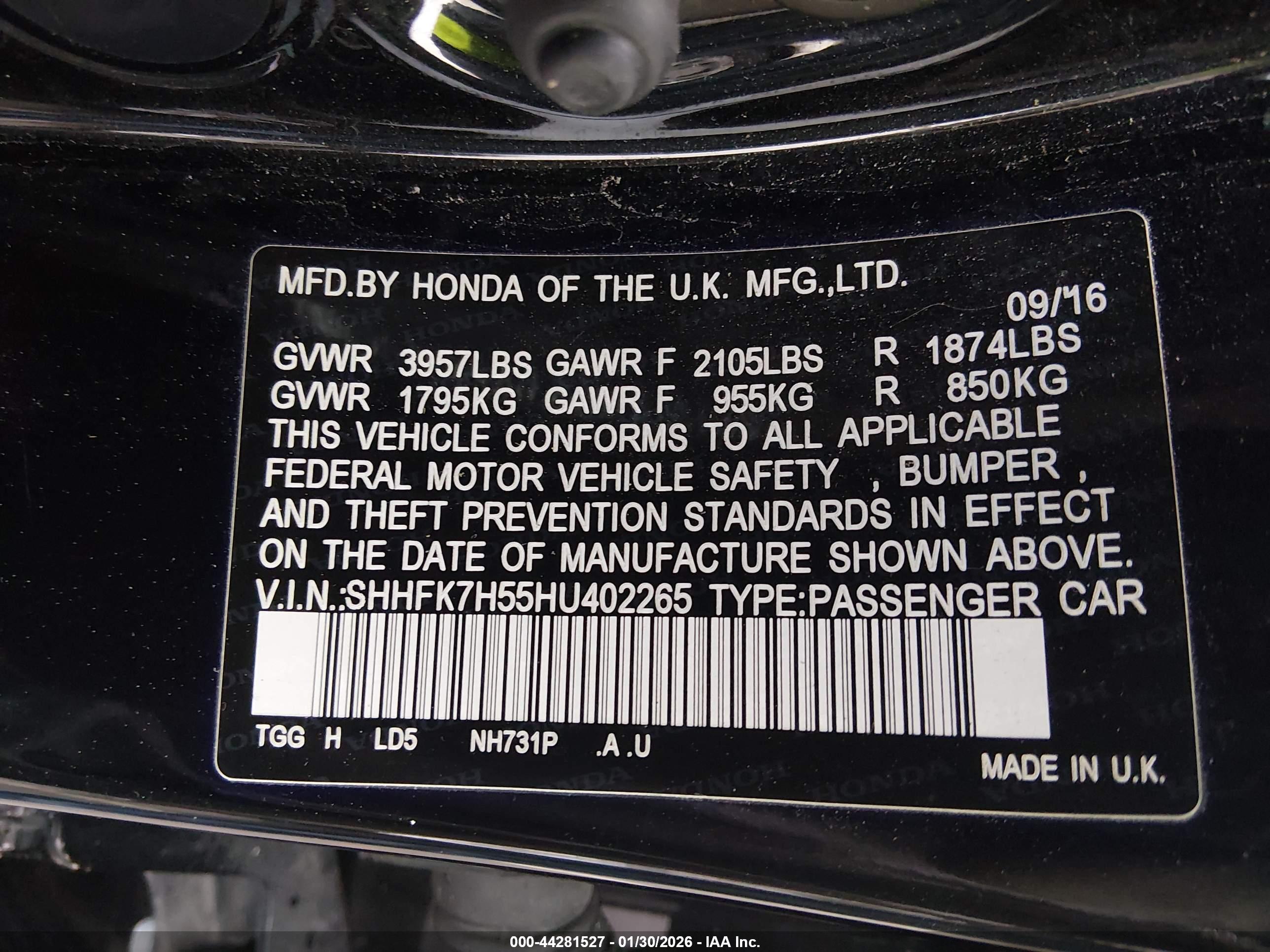 HONDA CIVIC image 9