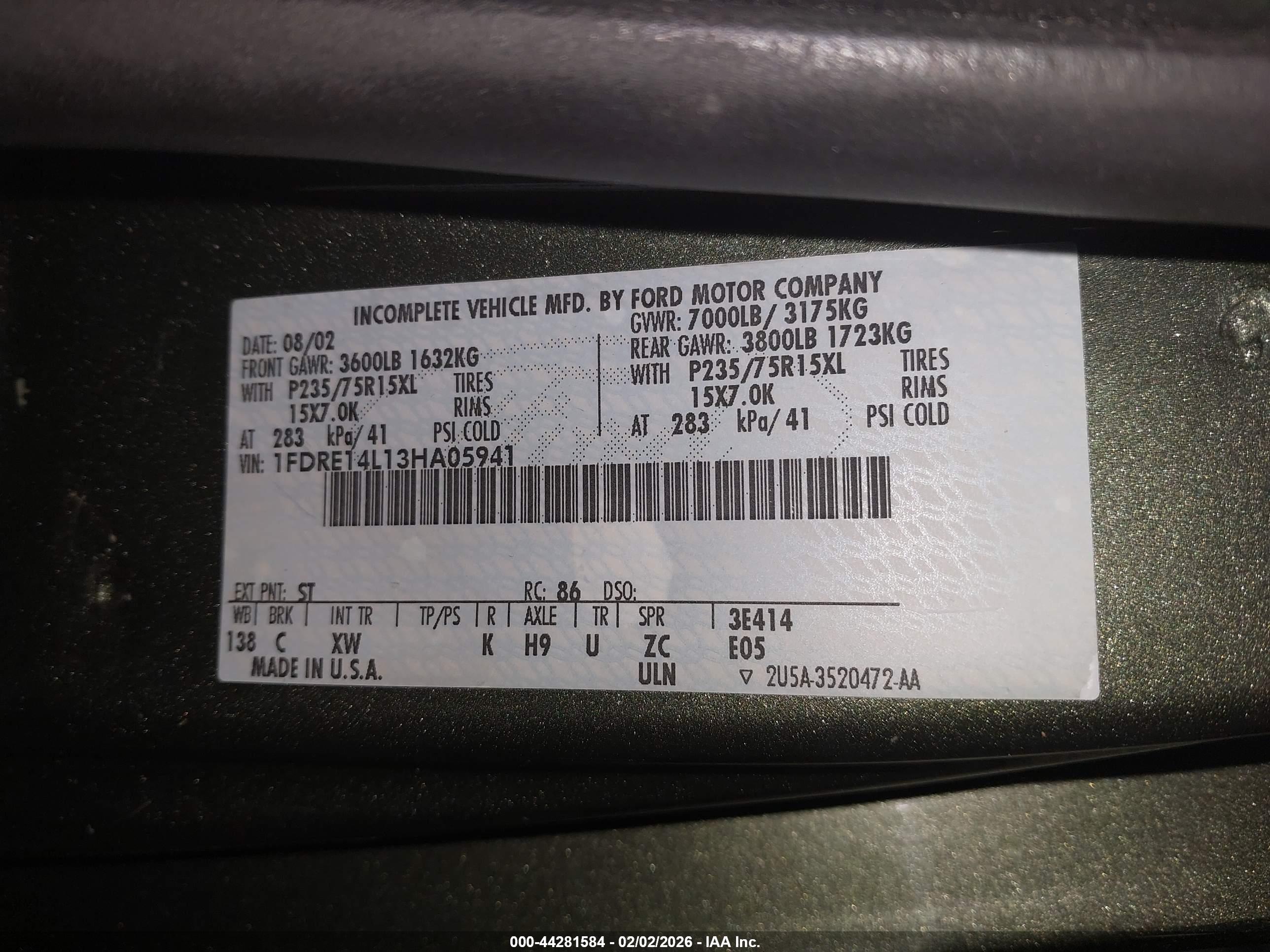 FORD E-150 image 9