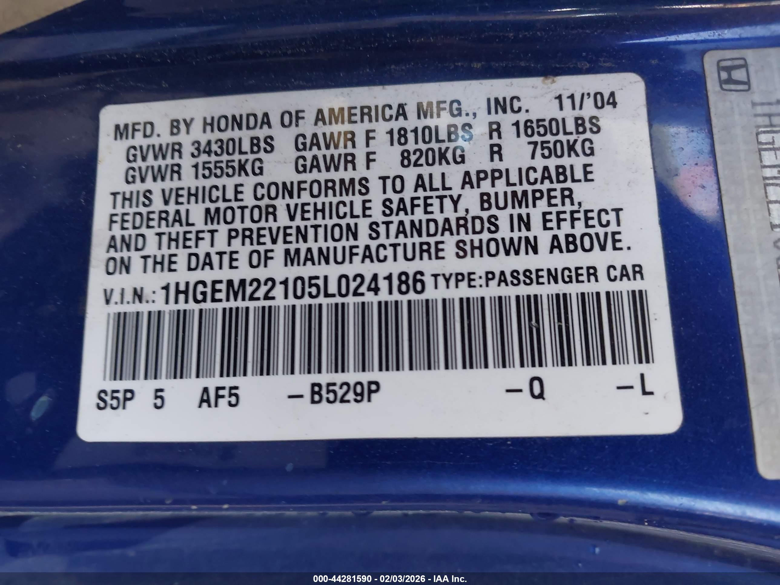HONDA CIVIC image 9