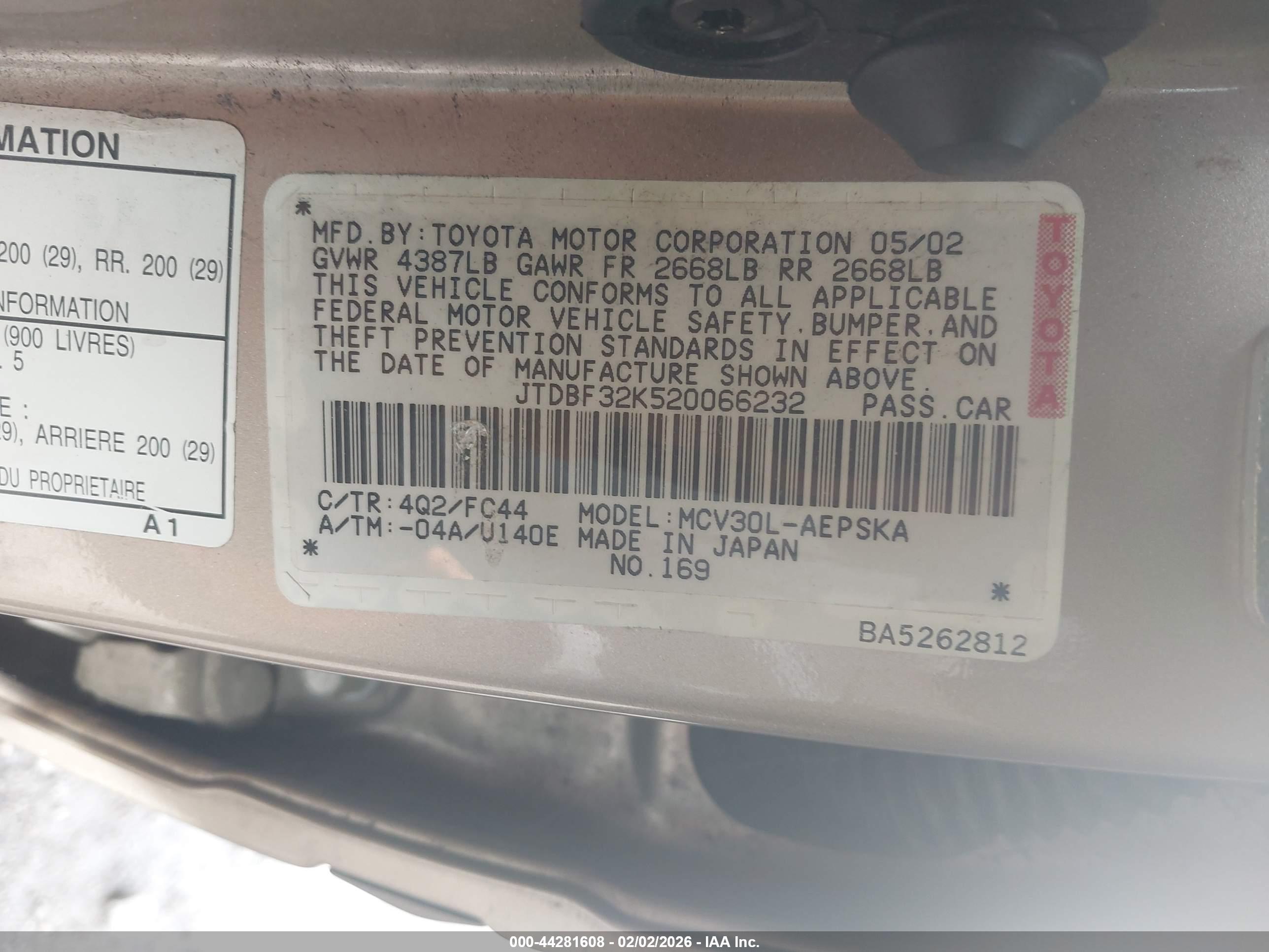 TOYOTA CAMRY image 9
