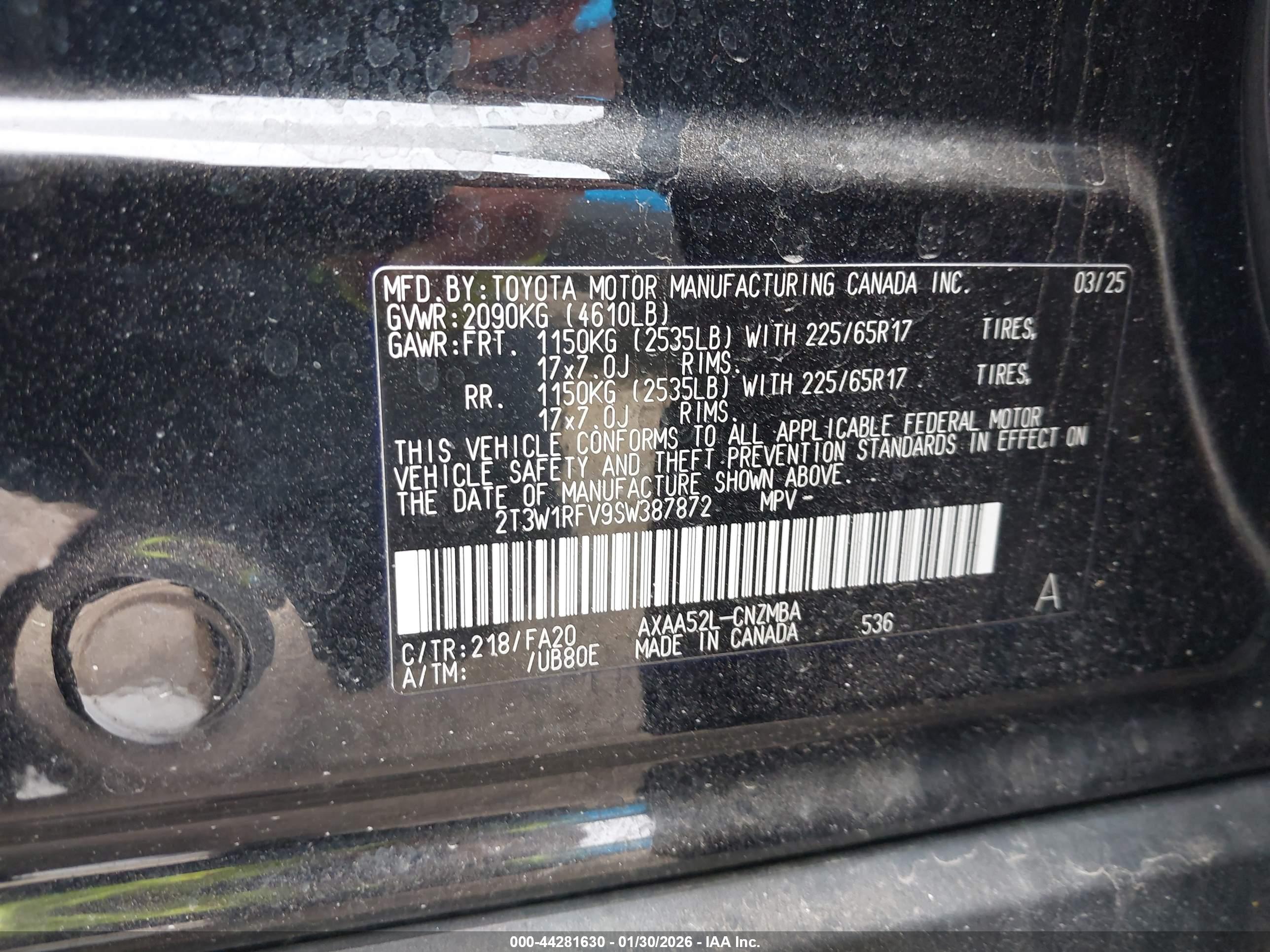 TOYOTA RAV4 image 9