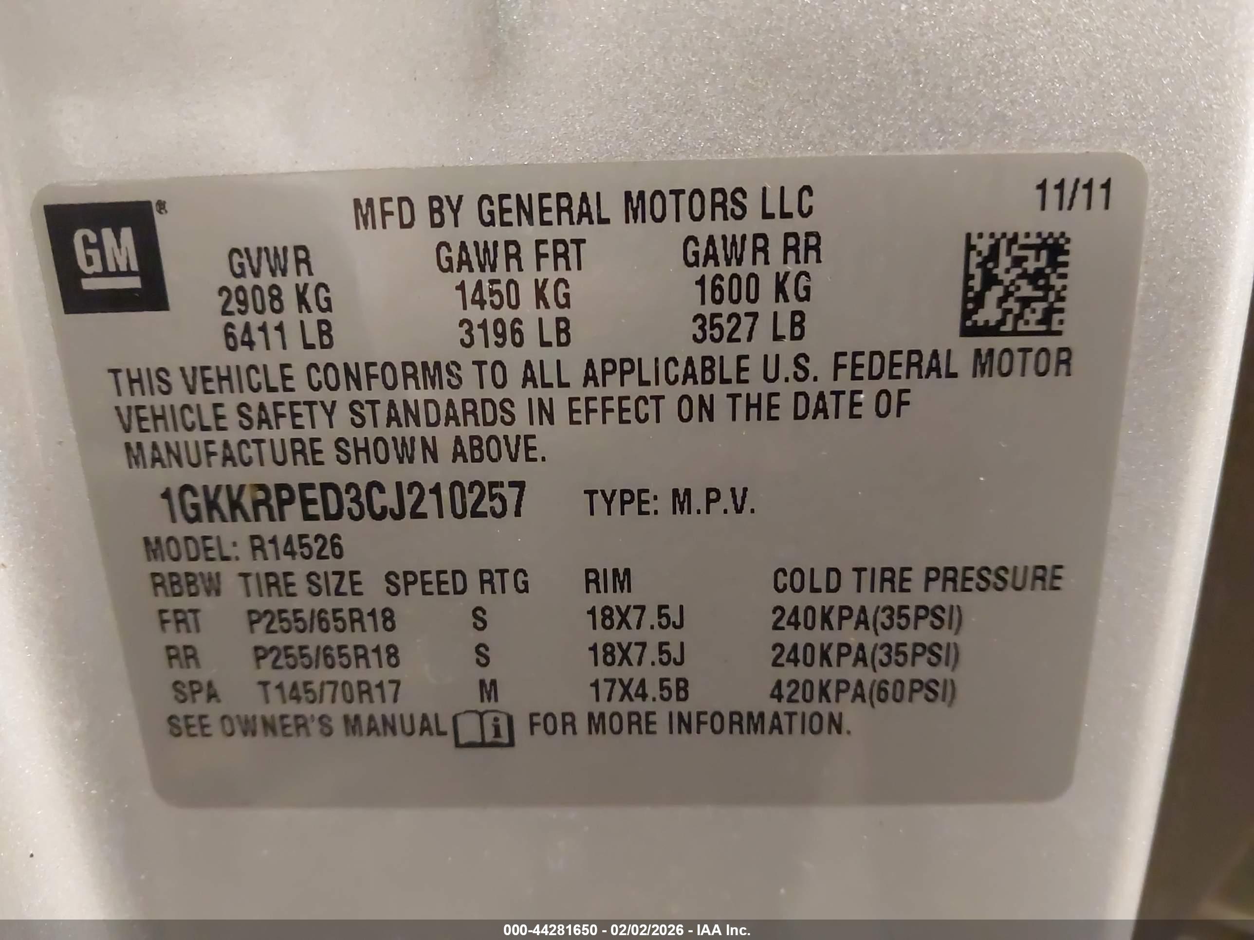 GMC ACADIA image 9