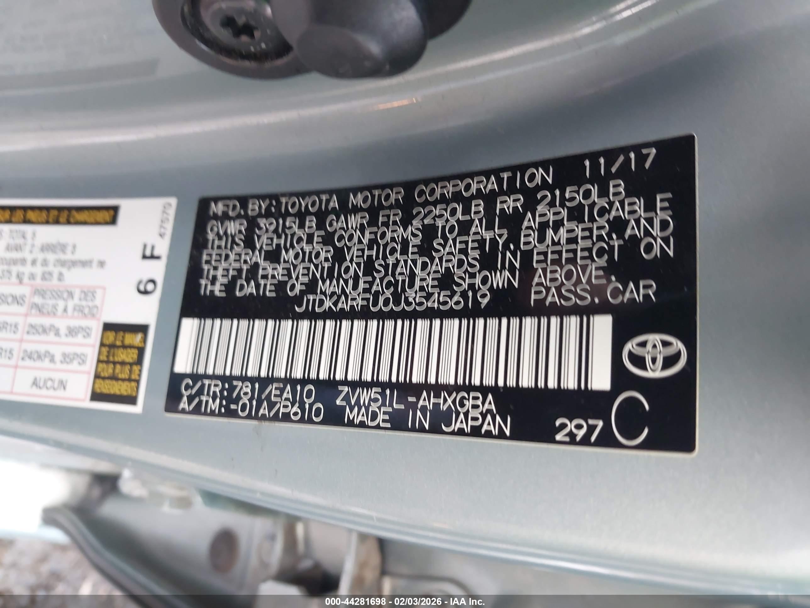 TOYOTA PRIUS image 9