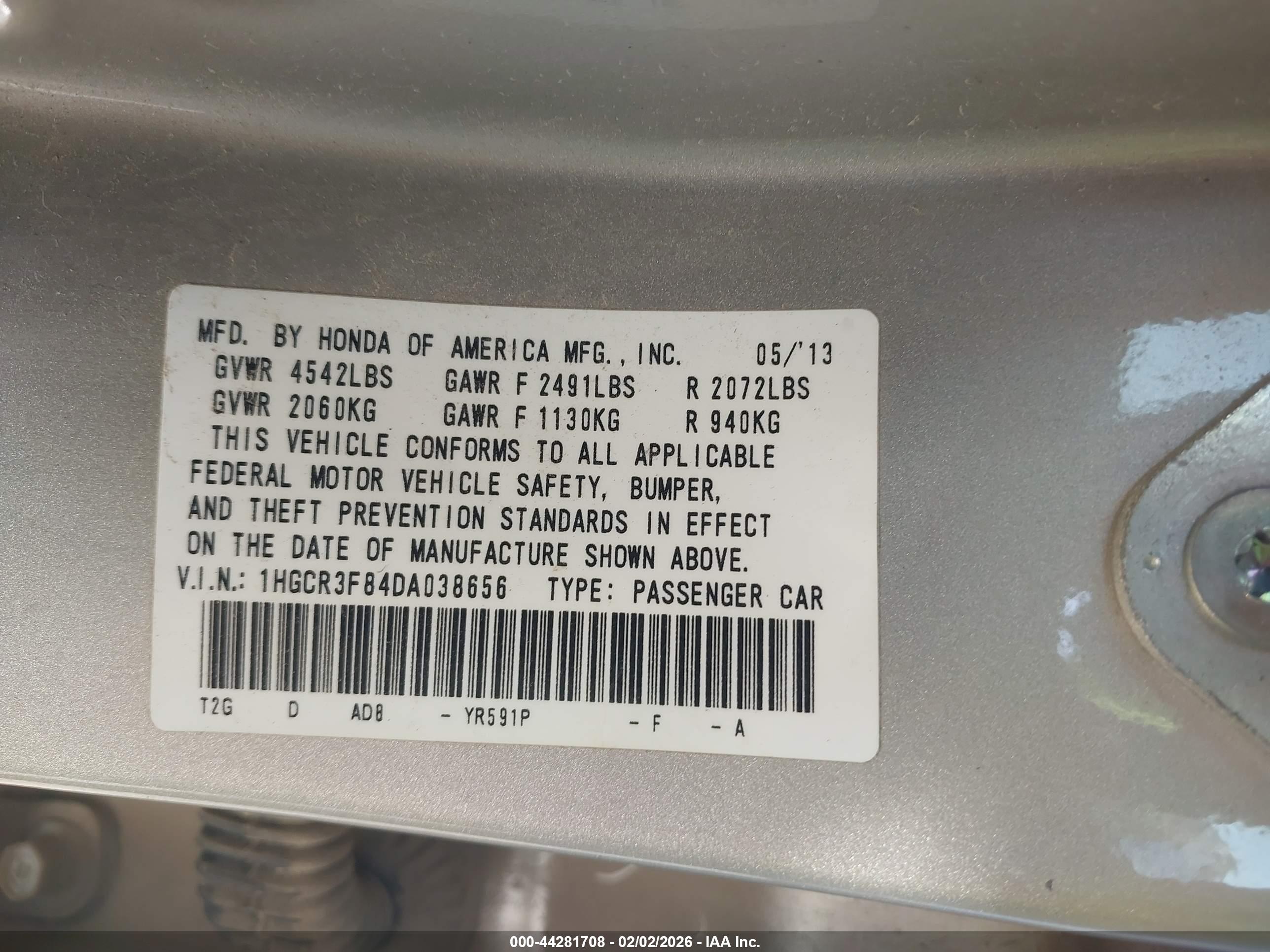 HONDA ACCORD image 9
