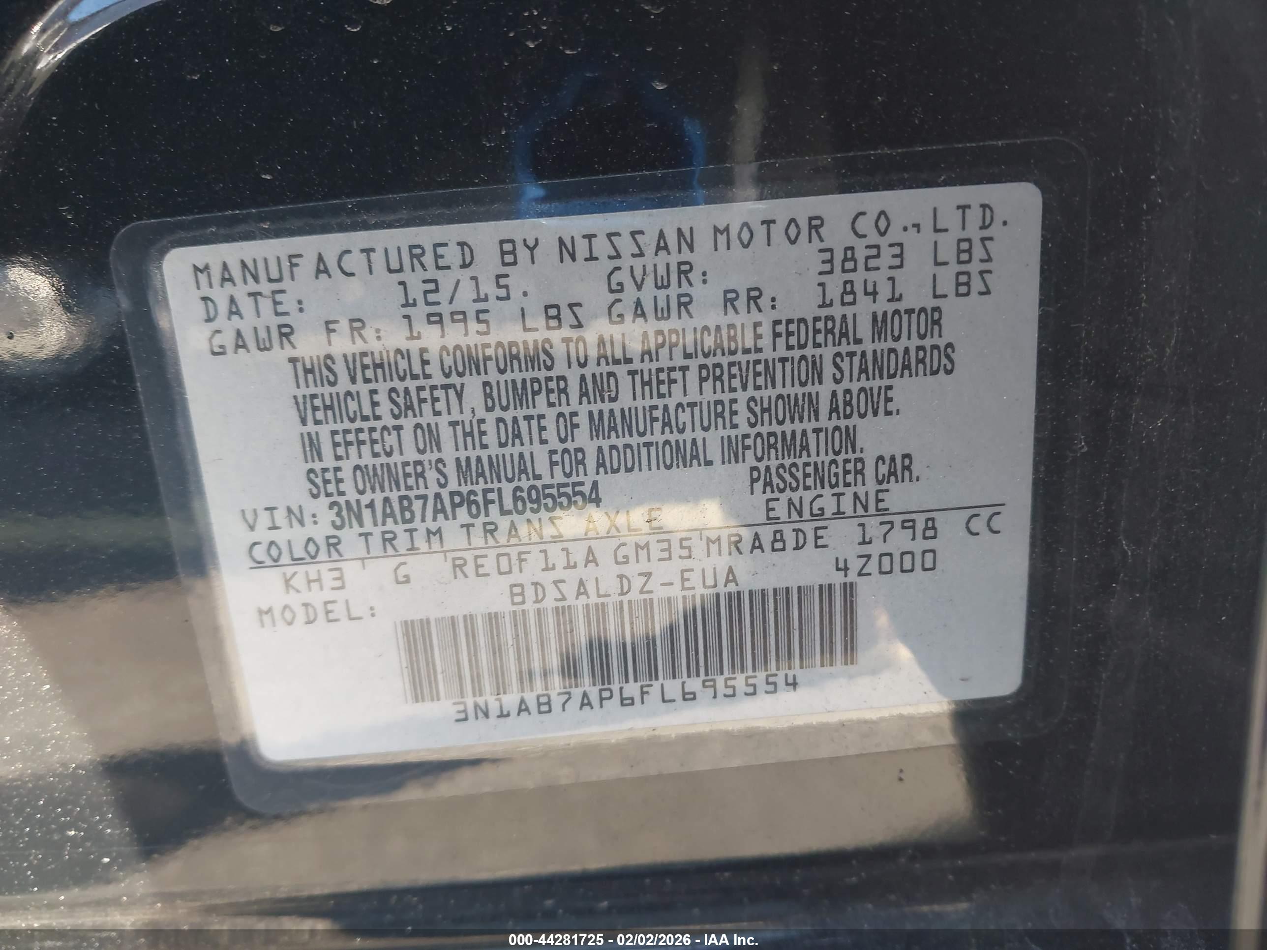 NISSAN SENTRA image 9
