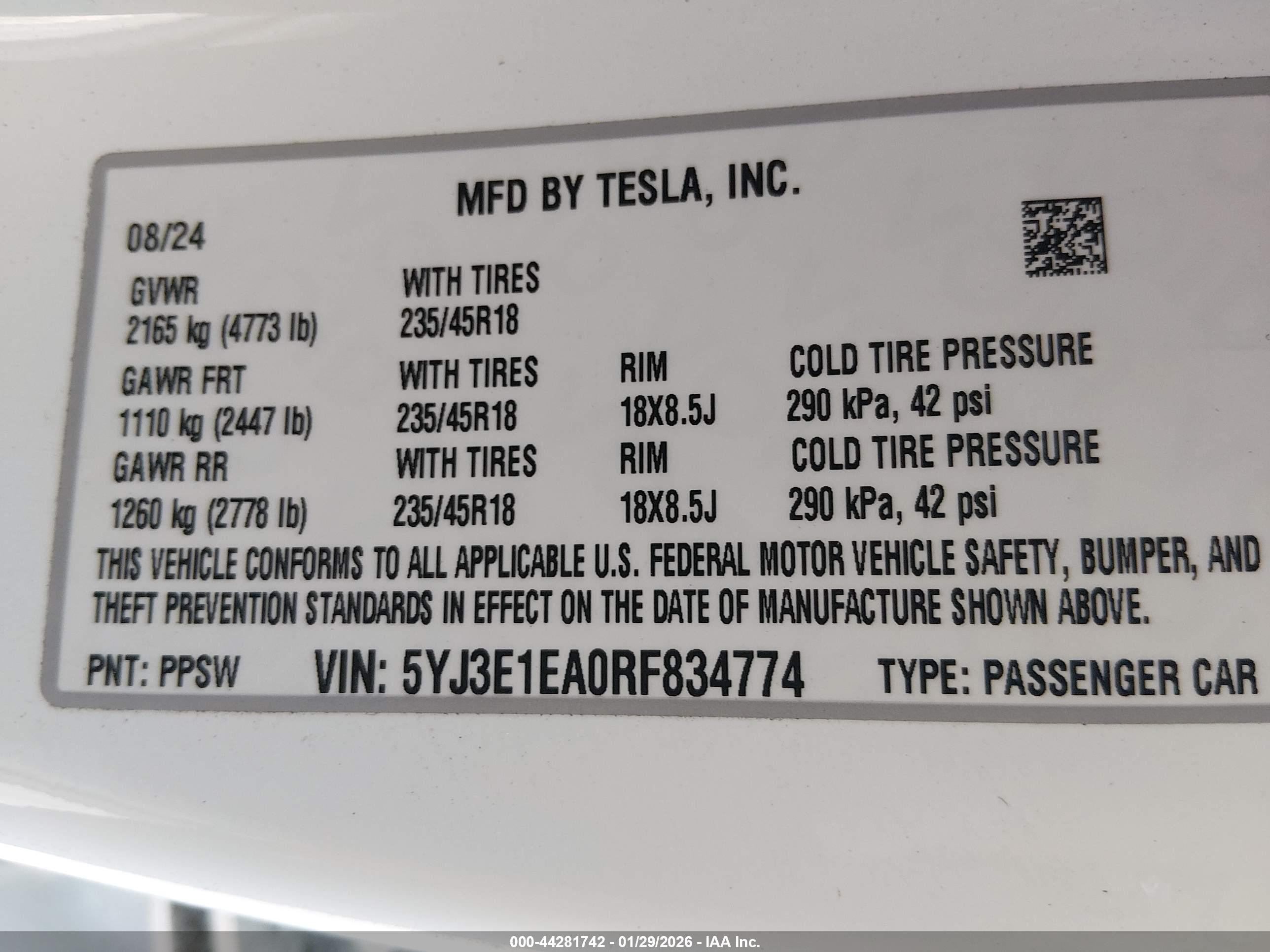 TESLA MODEL image 9