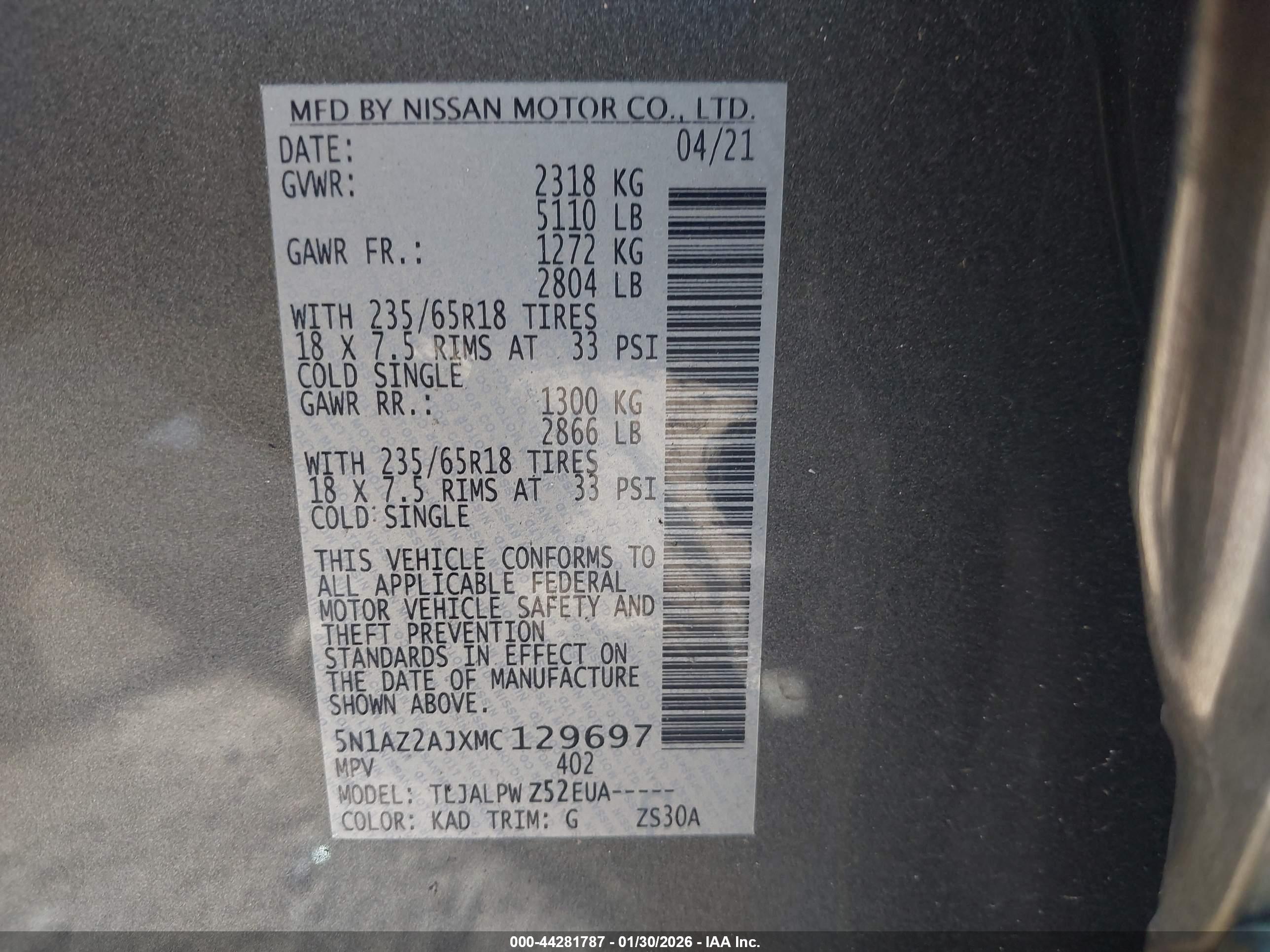 NISSAN MURANO image 9