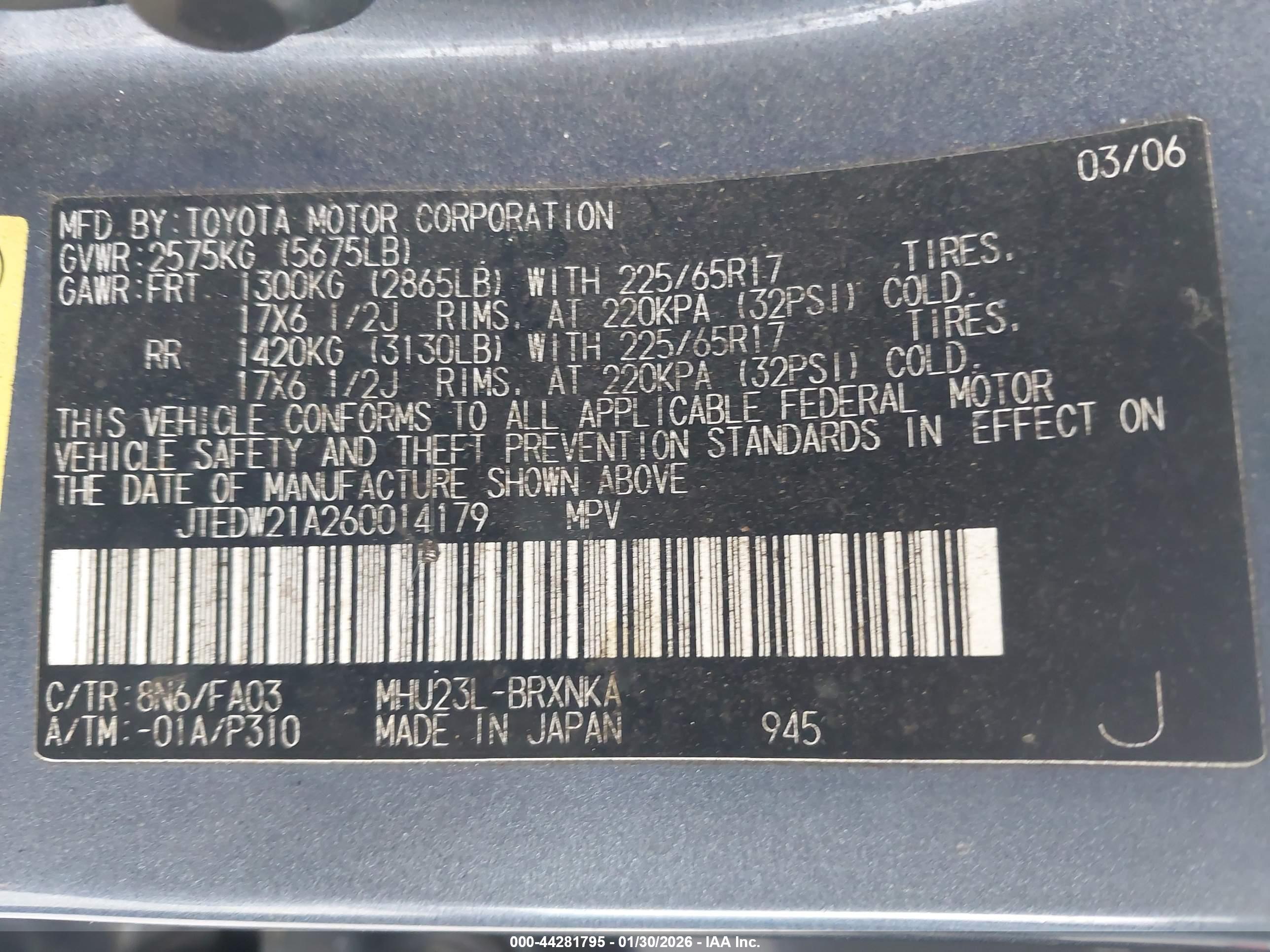 TOYOTA HIGHLANDER image 9