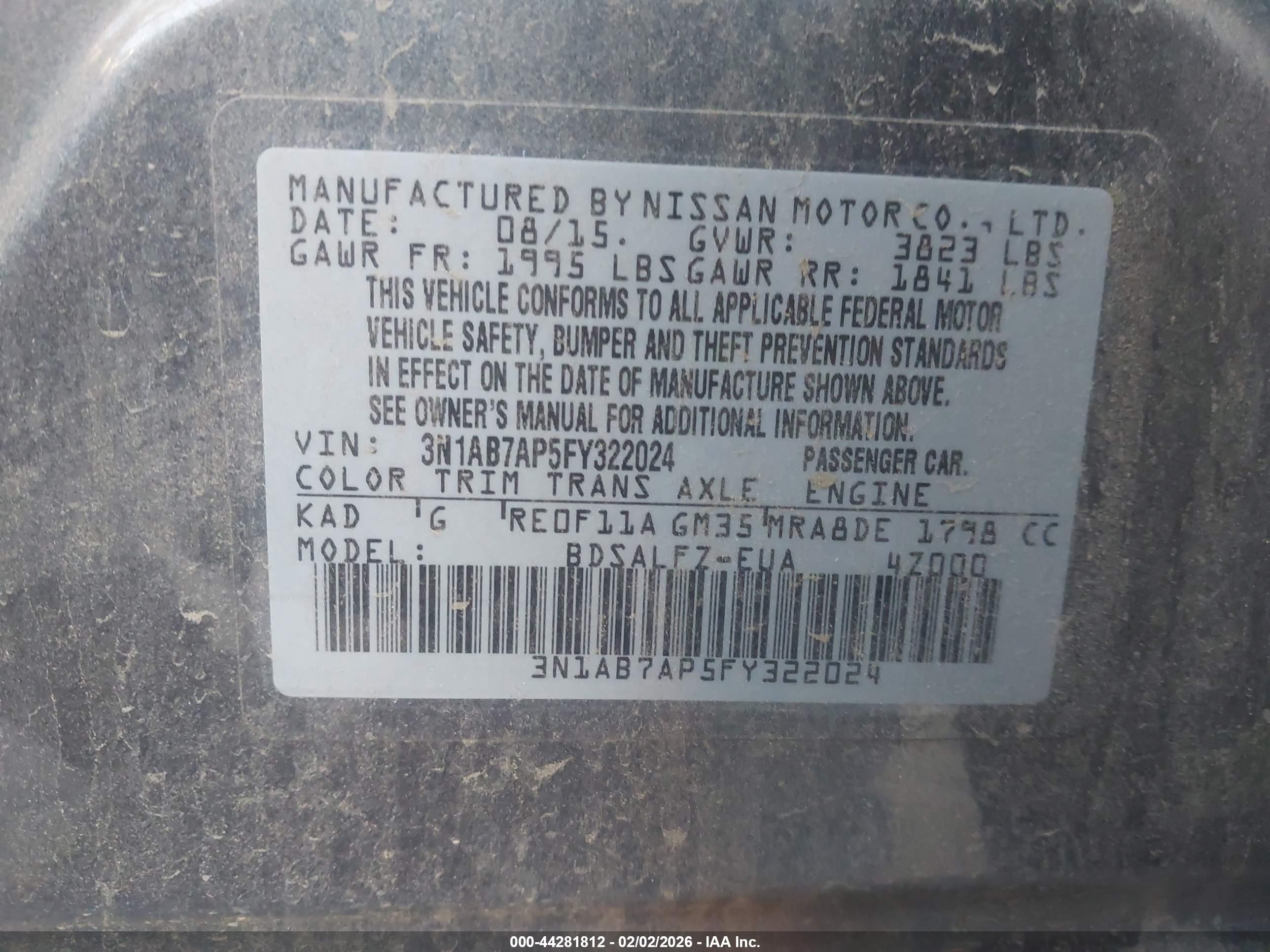 NISSAN SENTRA image 9