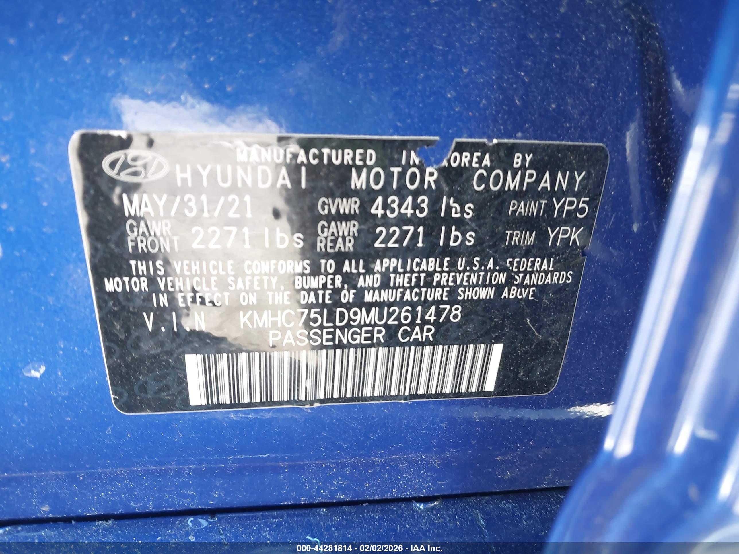 HYUNDAI IONIQ image 9