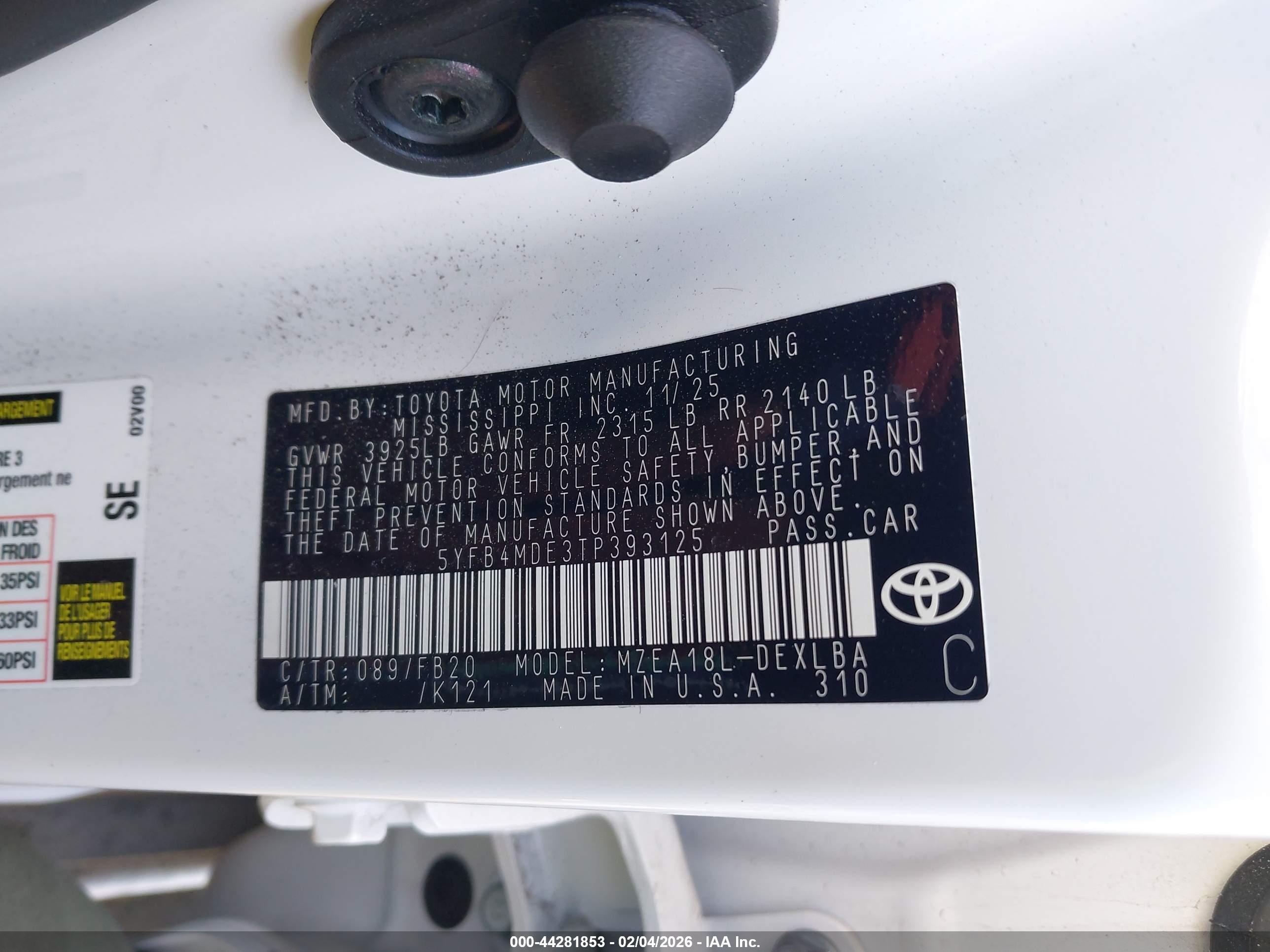 TOYOTA COROLLA image 9