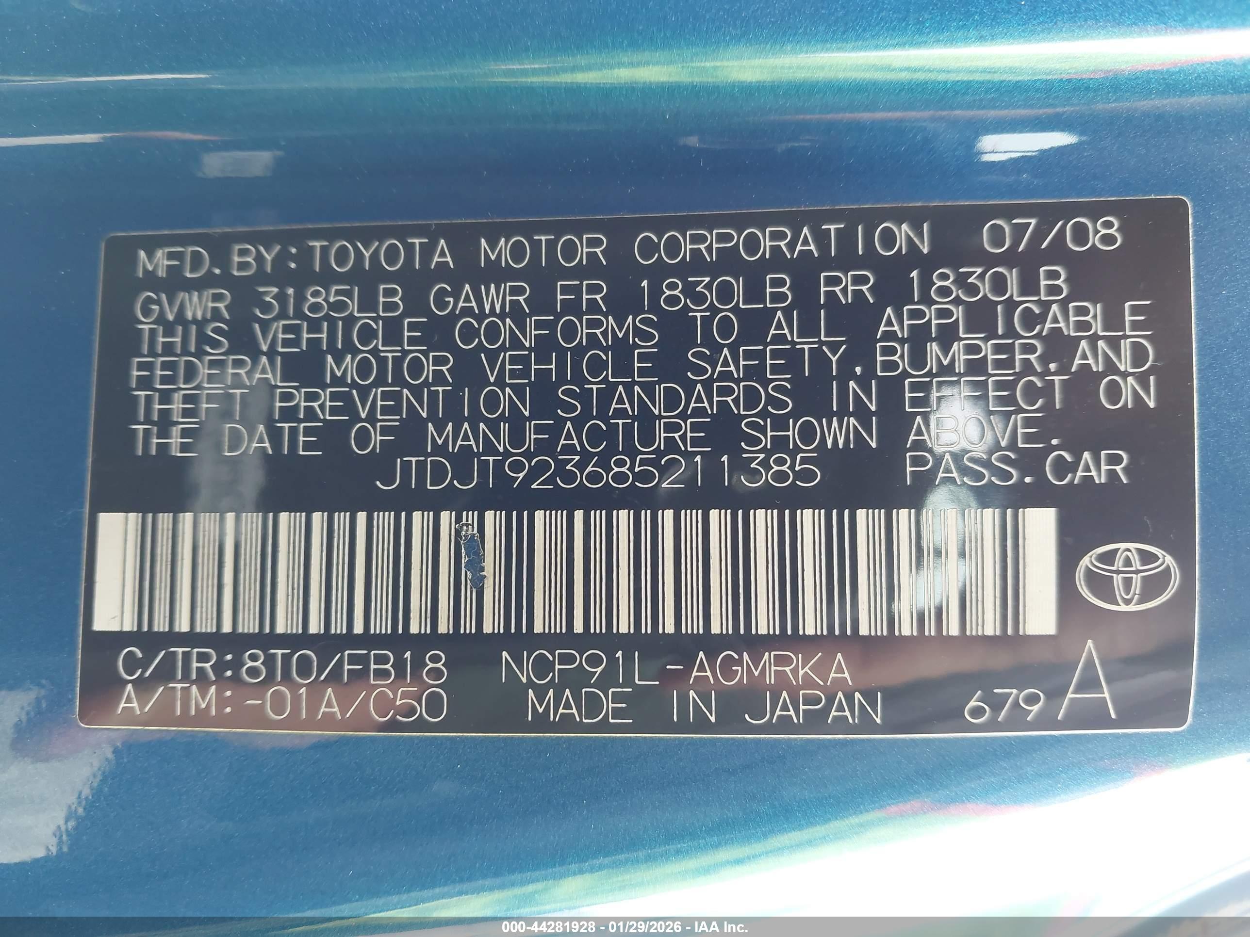 TOYOTA YARIS image 9