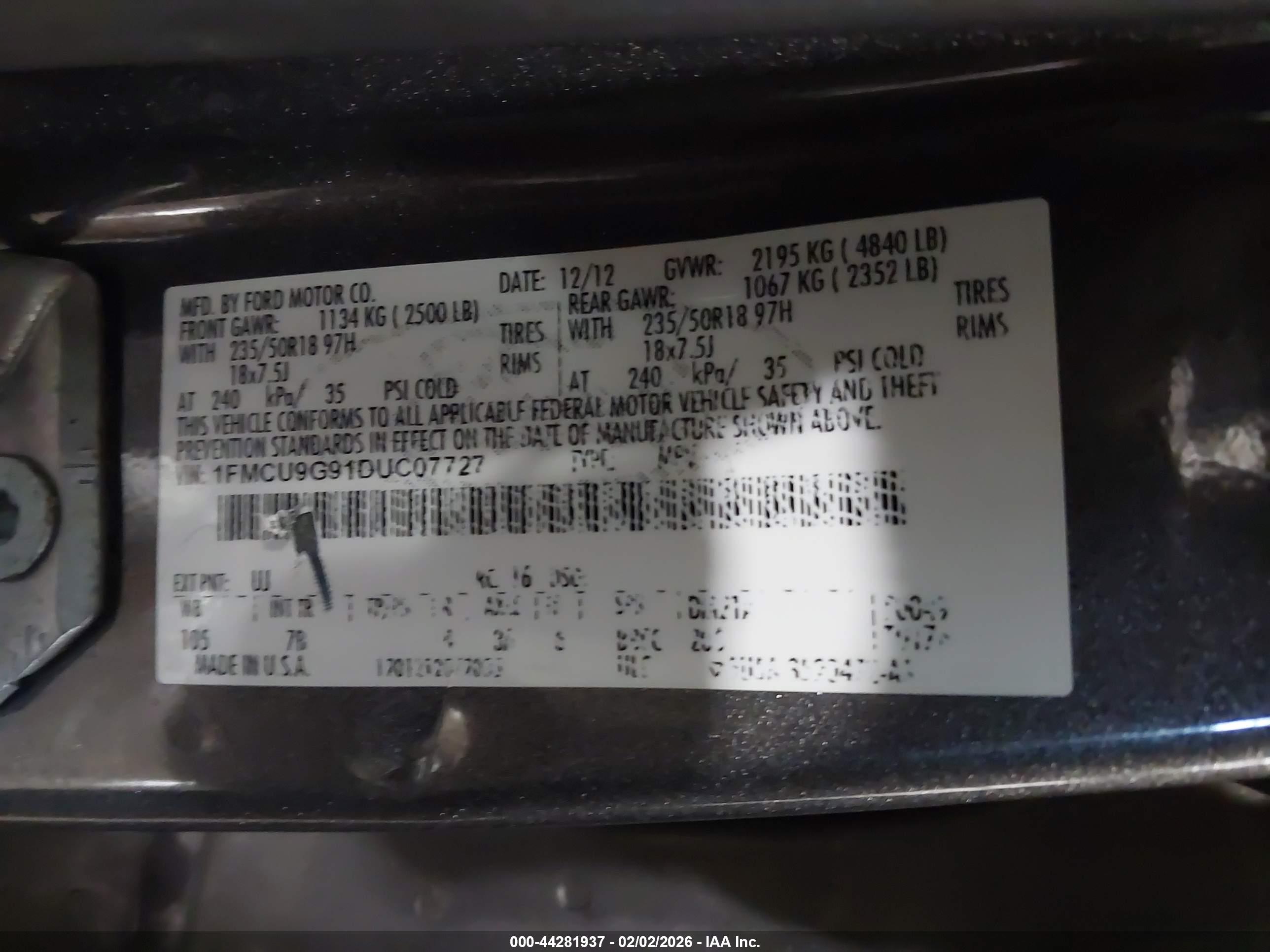 FORD ESCAPE image 9