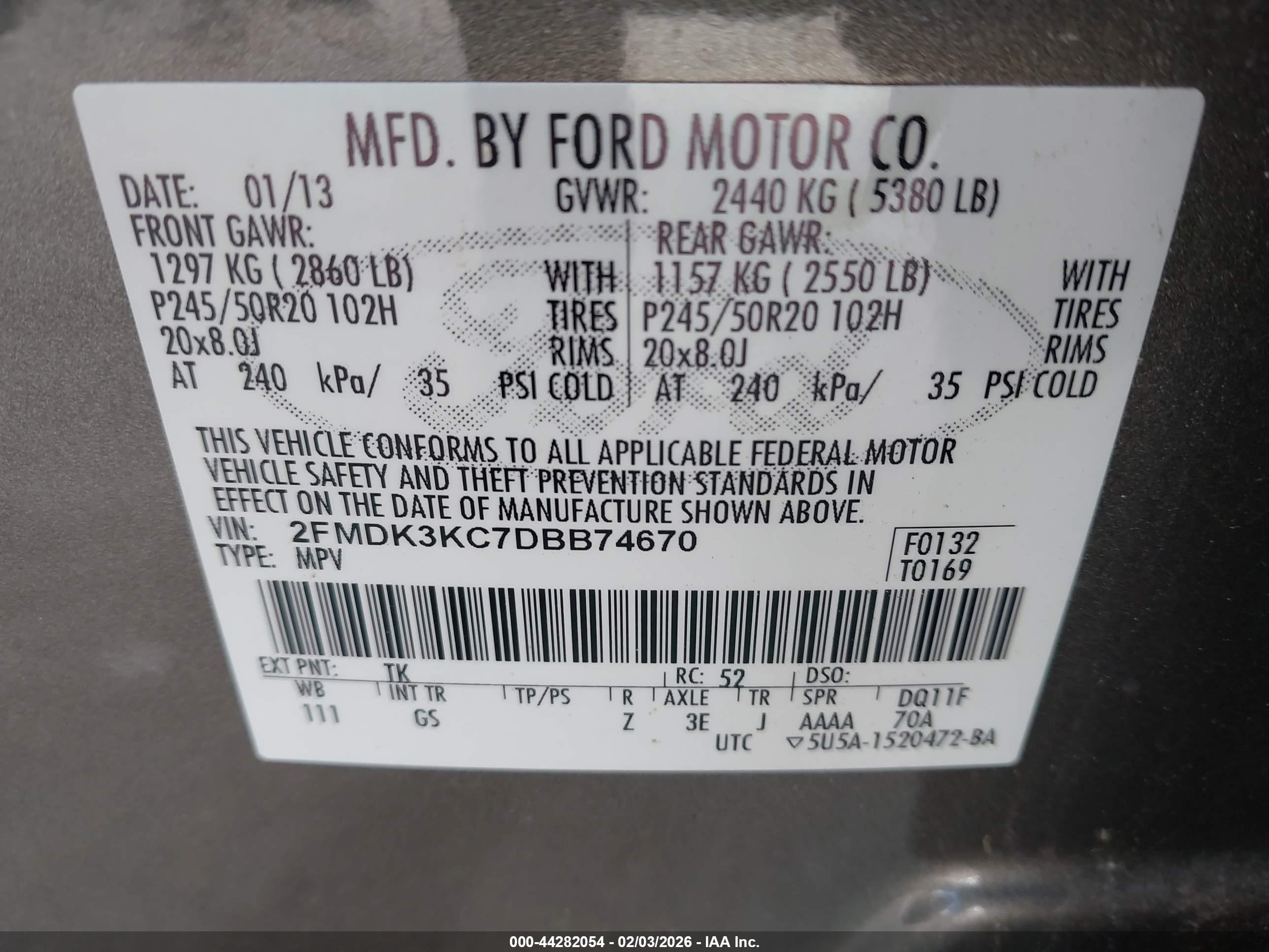 FORD EDGE image 9