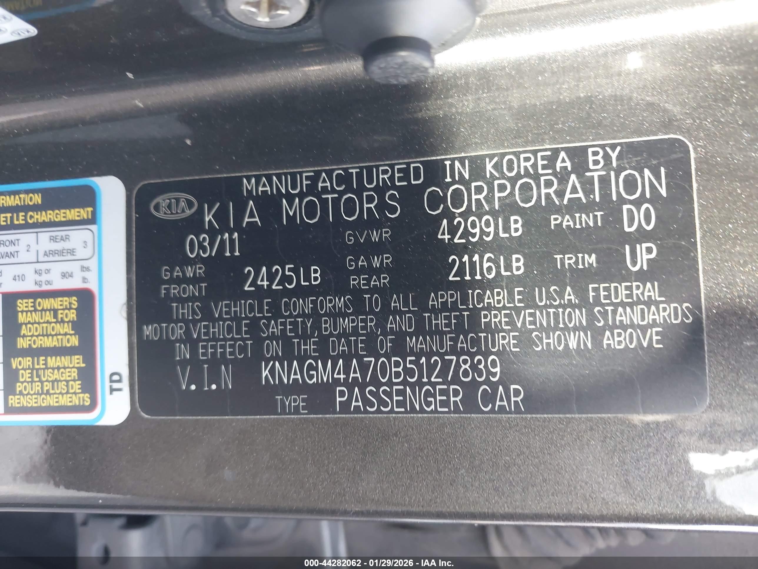 KIA OPTIMA image 9