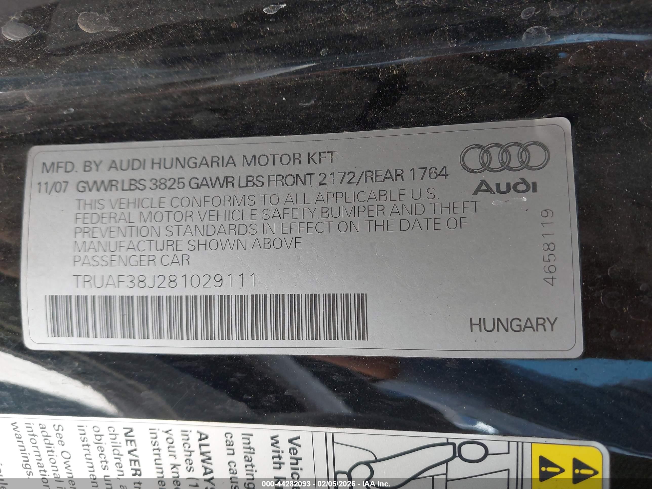 AUDI TT image 9