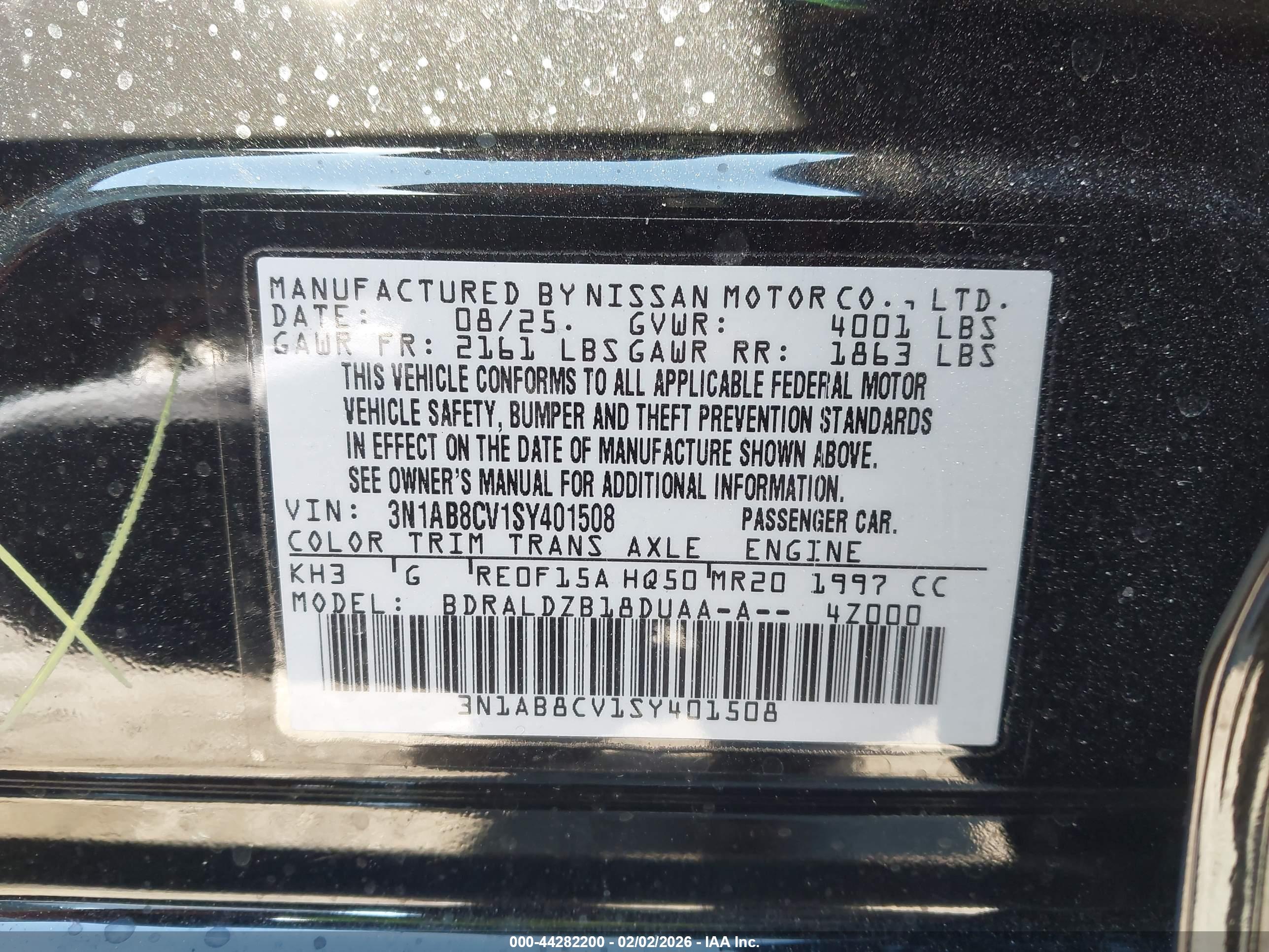 NISSAN SENTRA image 9