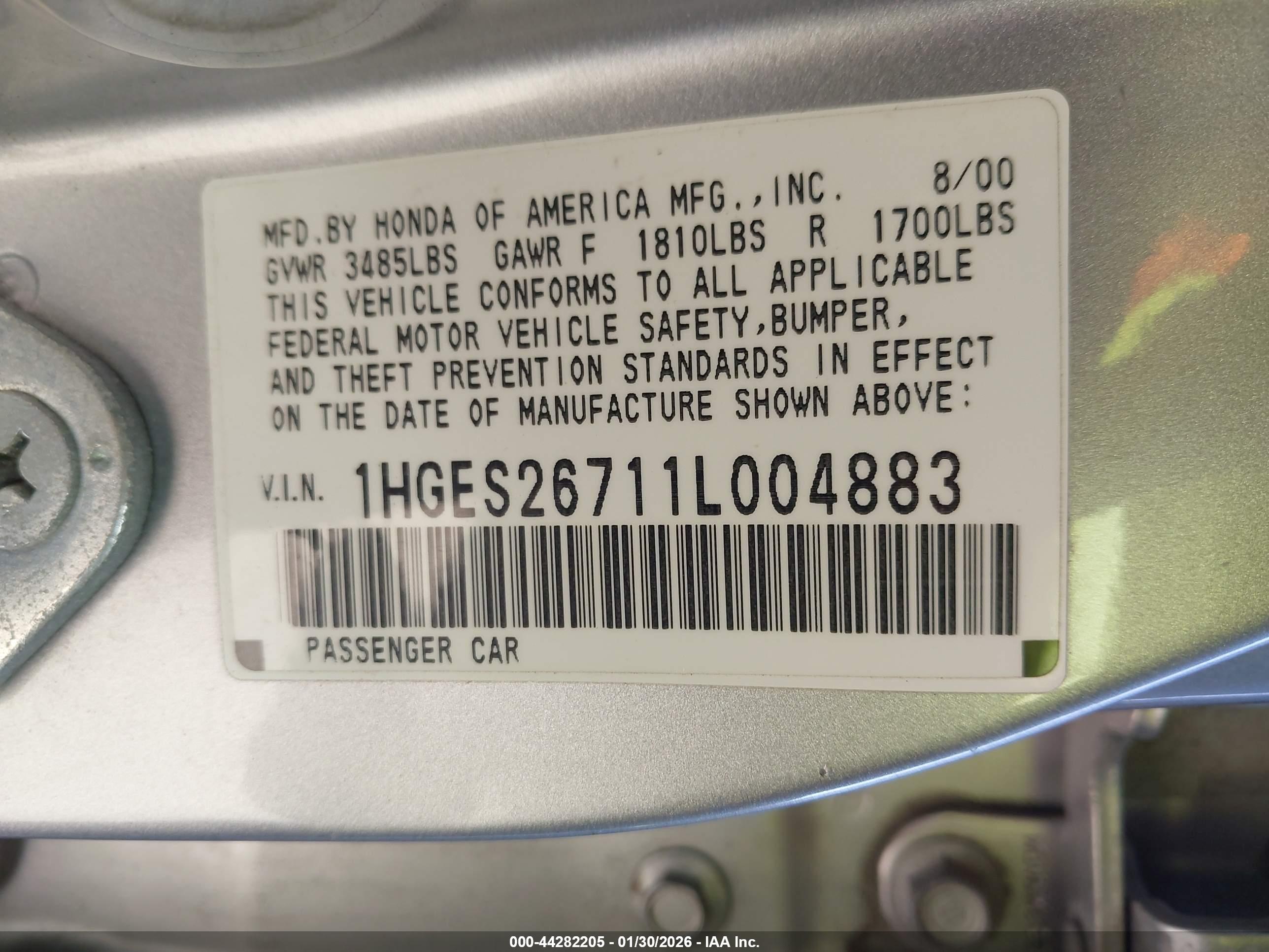 HONDA CIVIC image 9