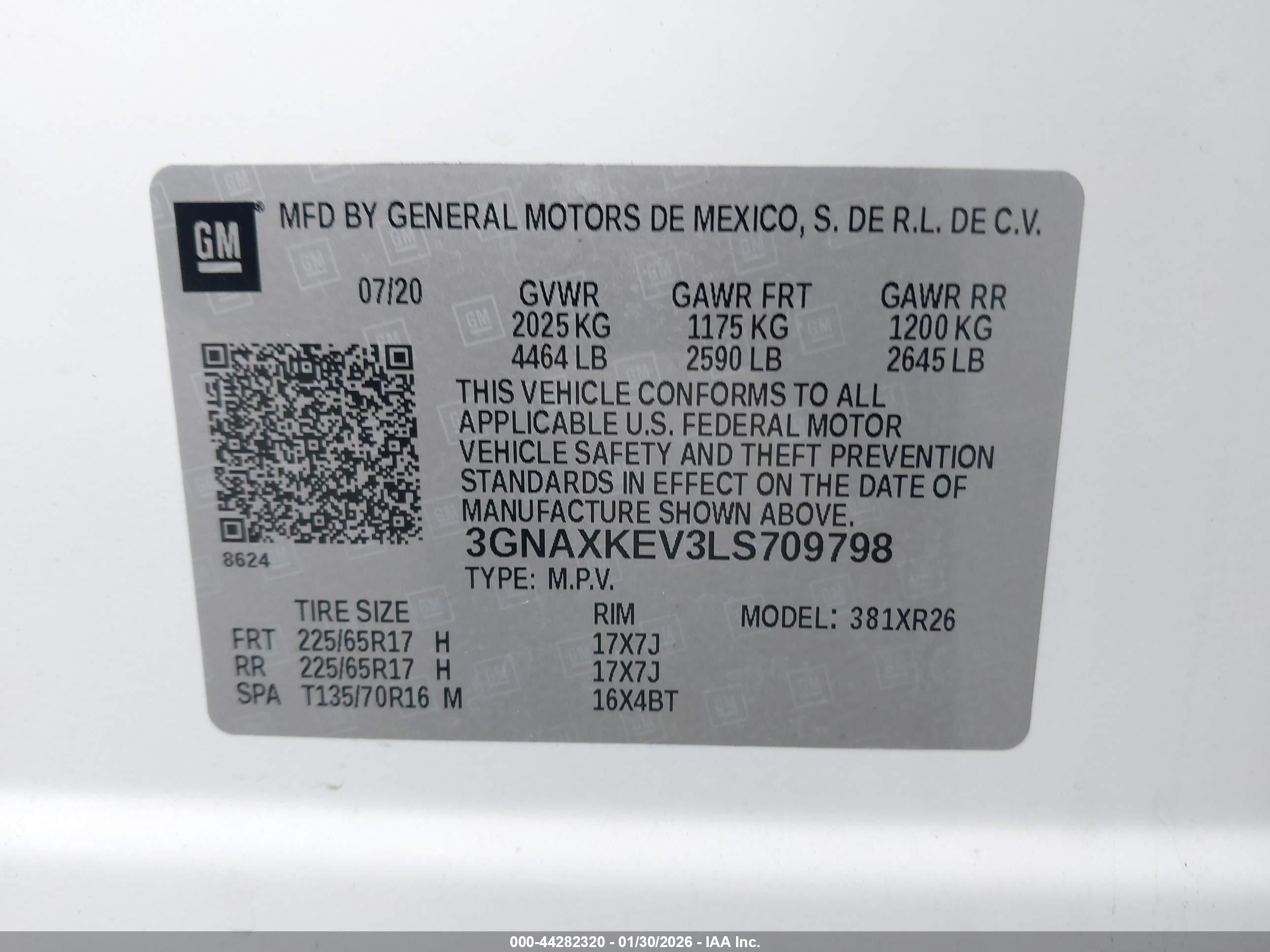 CHEVROLET EQUINOX image 9