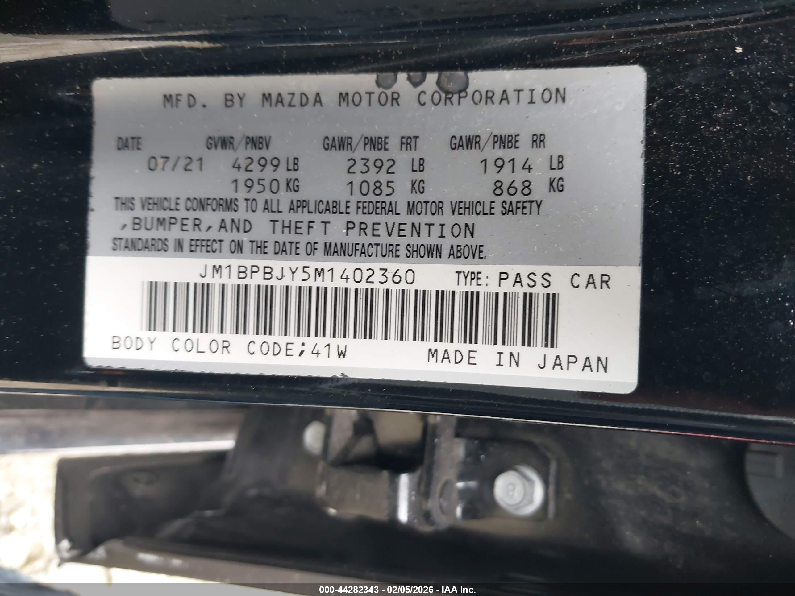 MAZDA MAZDA3 image 9