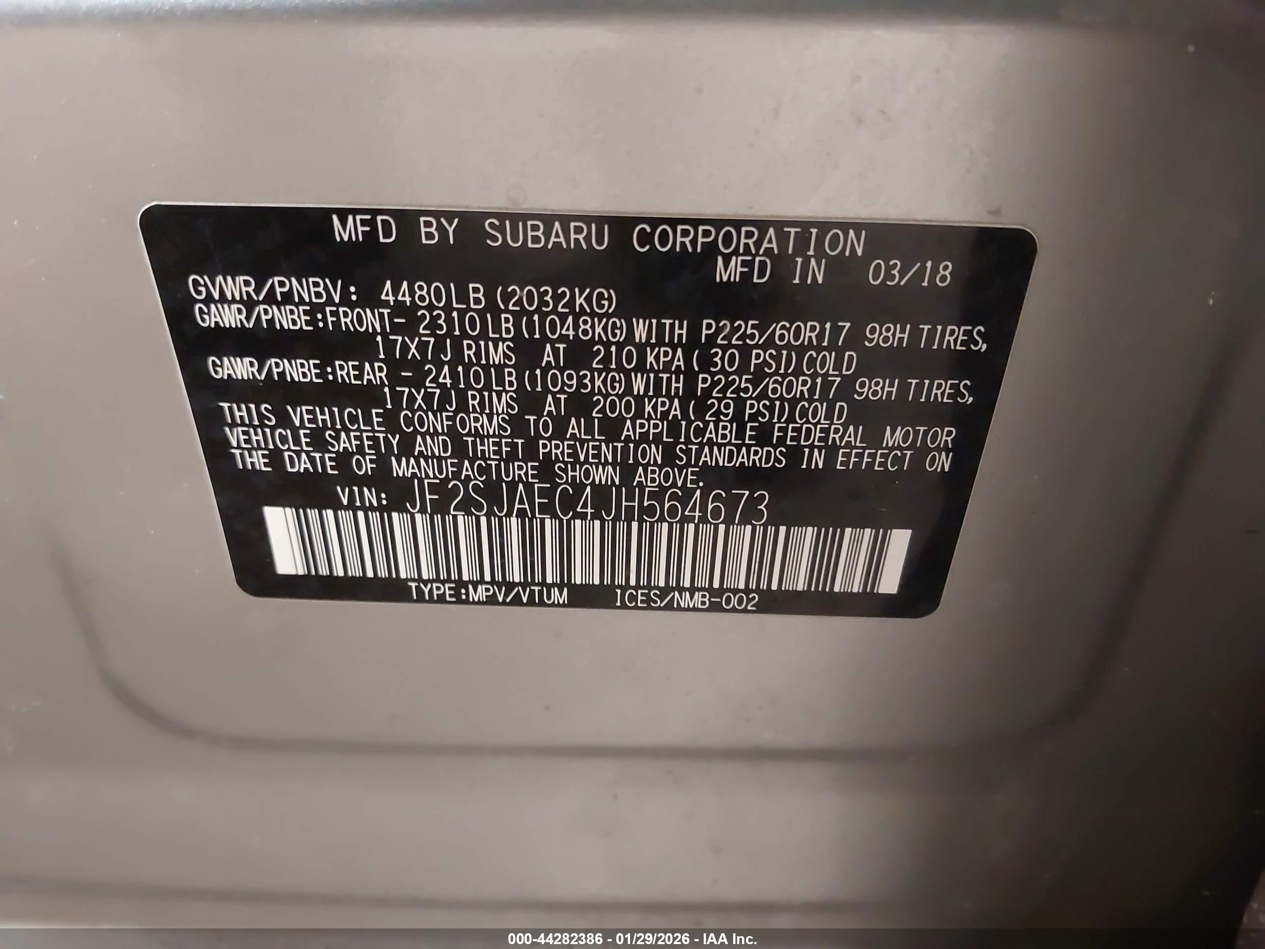 SUBARU FORESTER image 9