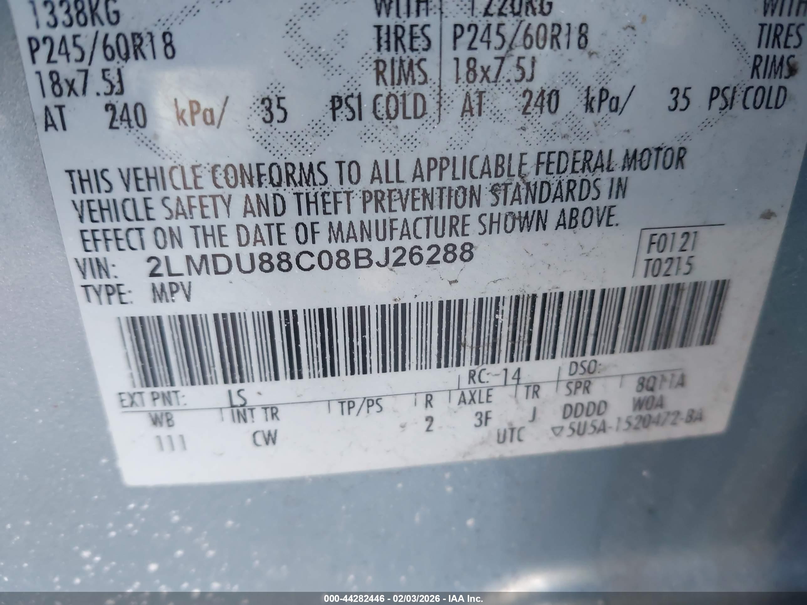 LINCOLN MKX image 9